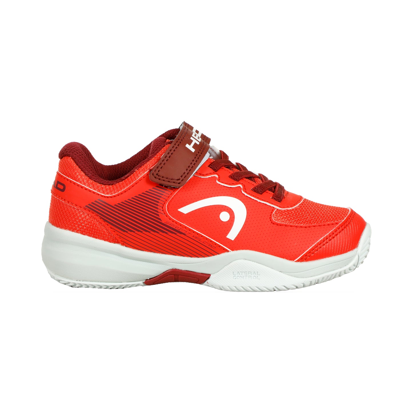 HEAD Sprint Velcro 3.0 Zapatilla todas las superficies Niños - naranja, rojo oscuro