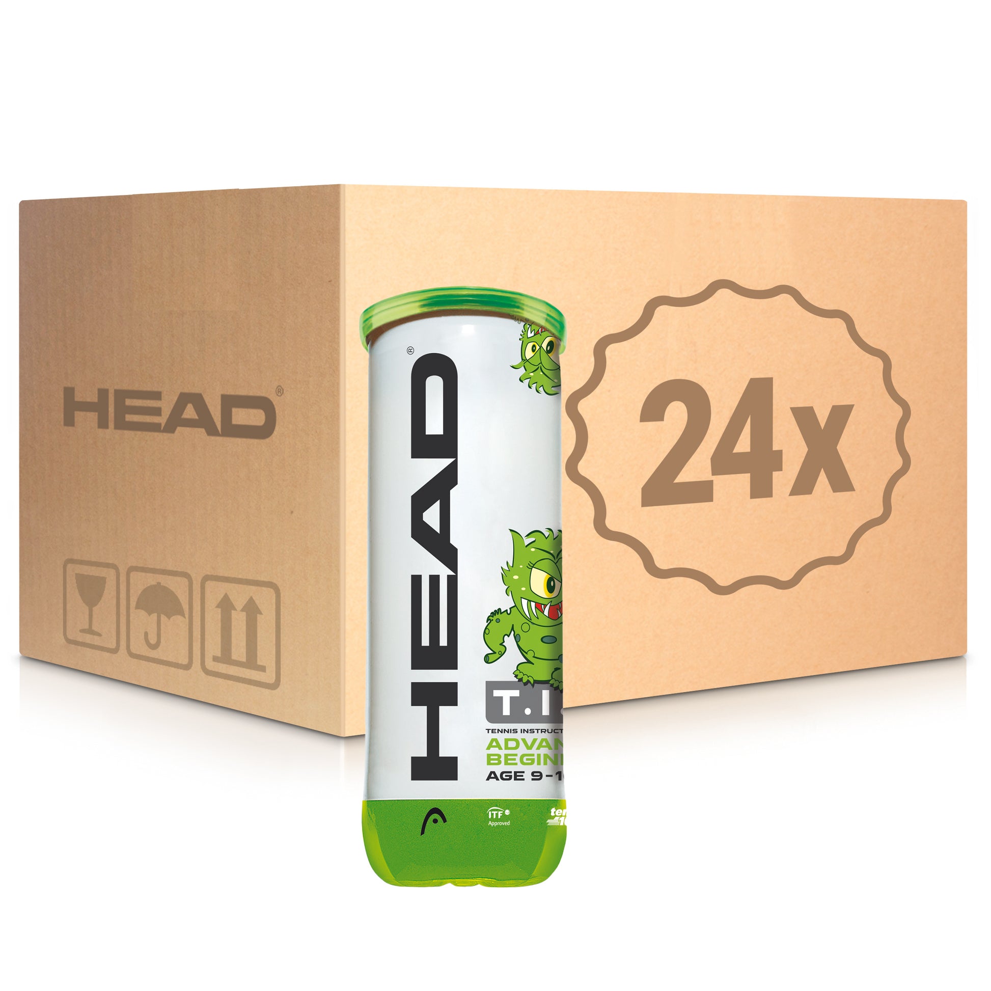 HEAD 24 botes de 3 pelotas TIP (Stage 1 ) En caja
