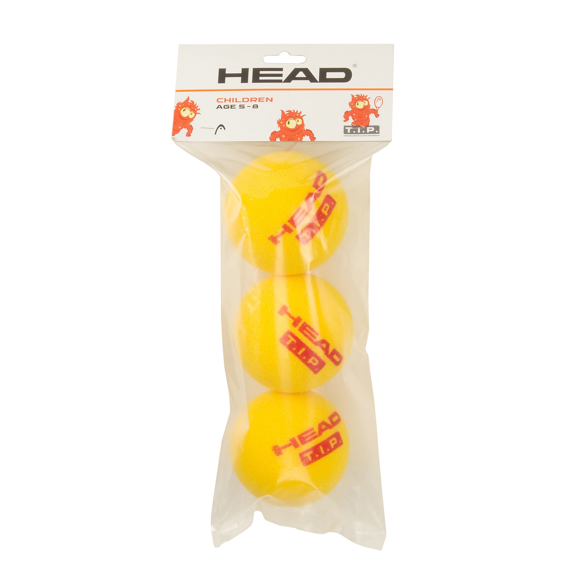 HEAD T.I.P. Red FOAM Ball Pack de 3