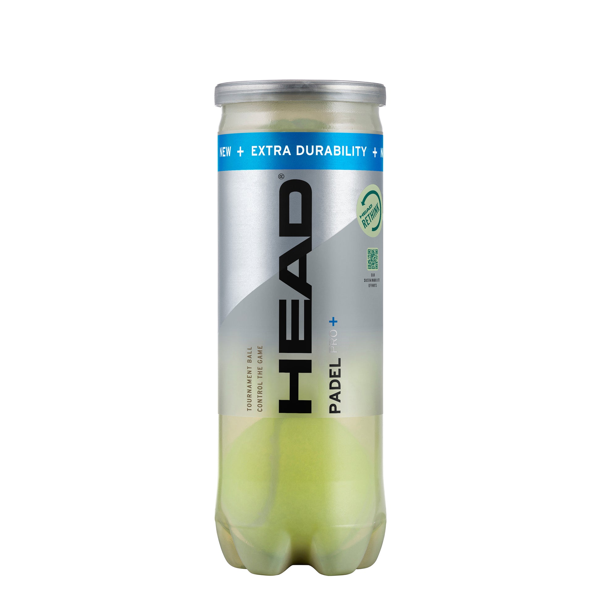 HEAD Padel Pro+ Bote De 3 Pelotas