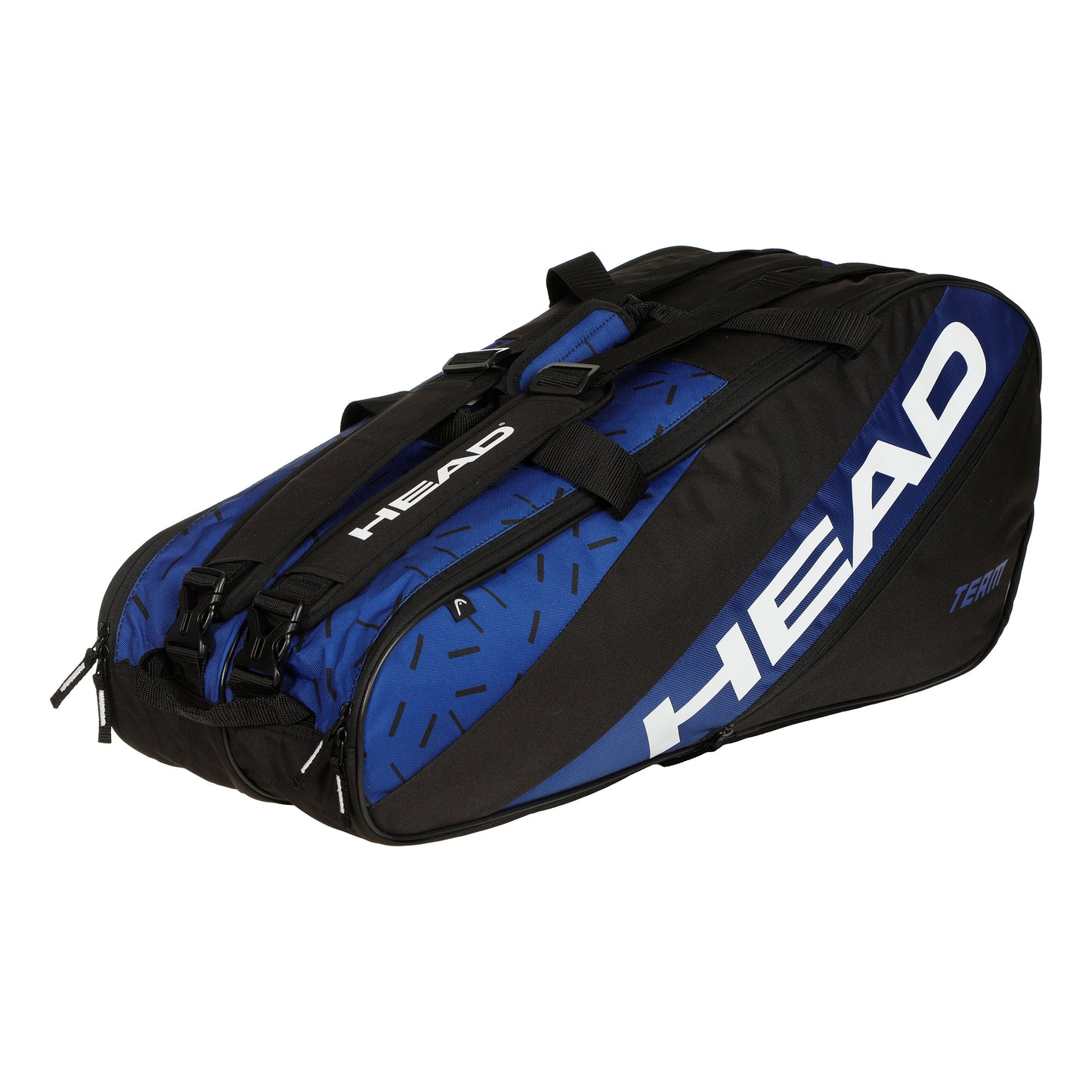 HEAD Team Racquet Bag L Raquetero-Negro,Azul