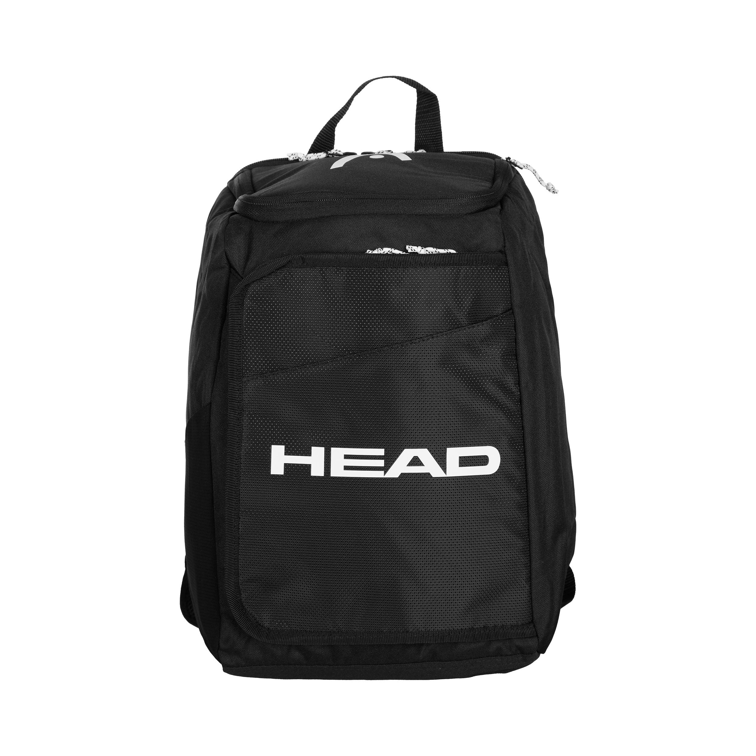 HEAD JR Tour 20L Mochila-Negro,Blanco