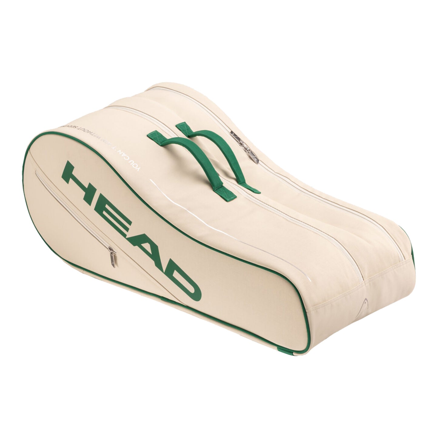 HEAD Arthur Ashe Raquetero De 9-Blanco,Crema