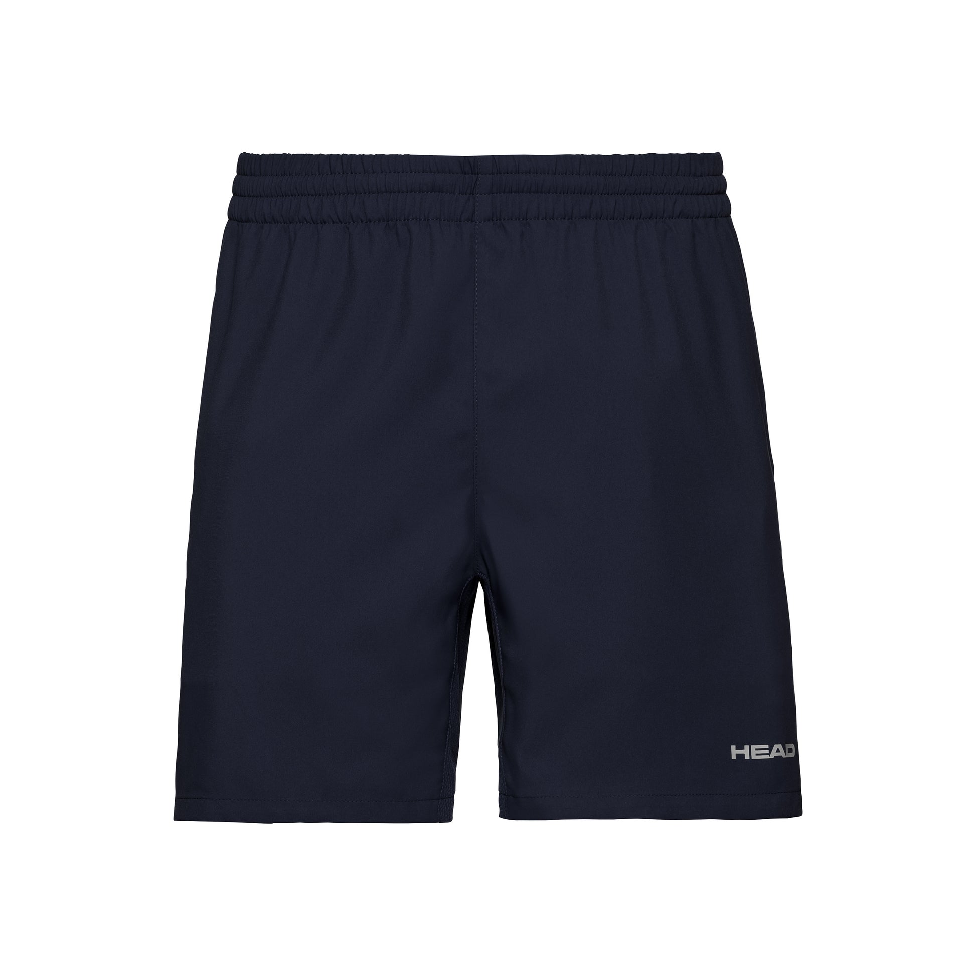 HEAD Club 7in Shorts Hombres-Azul Oscuro,Plateado