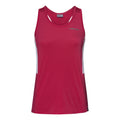 Club Camiseta de tirantes Chicas - berry, blanco