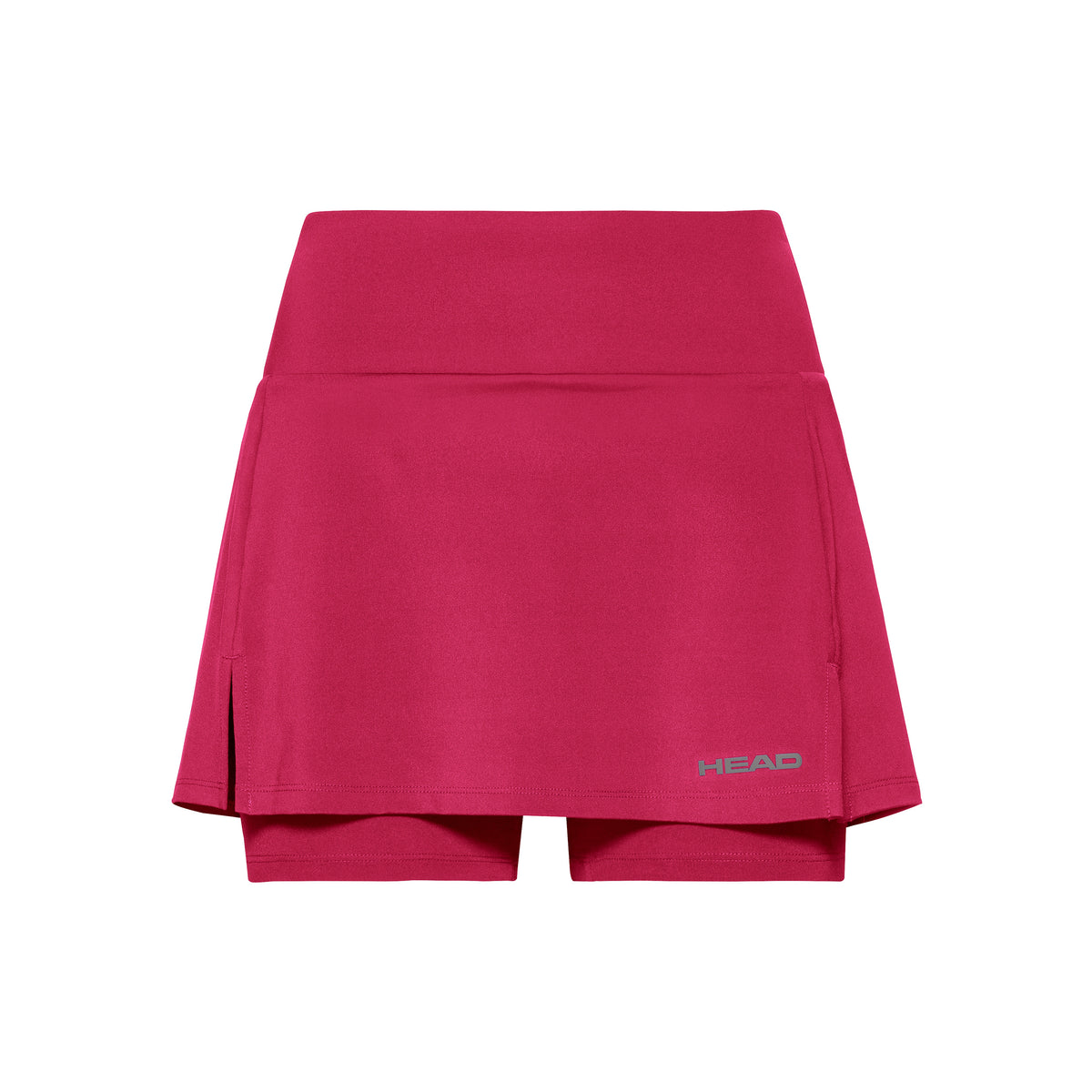 HEAD Club Basic Falda Chicas - rosa, plateado