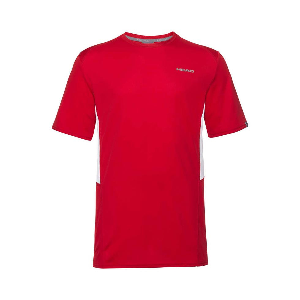 HEAD Tech Camiseta de manga corta Chicos - rojo, blanco