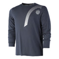 Club 22 Camiseta de manga larga Hombres - azul oscuro, blanco