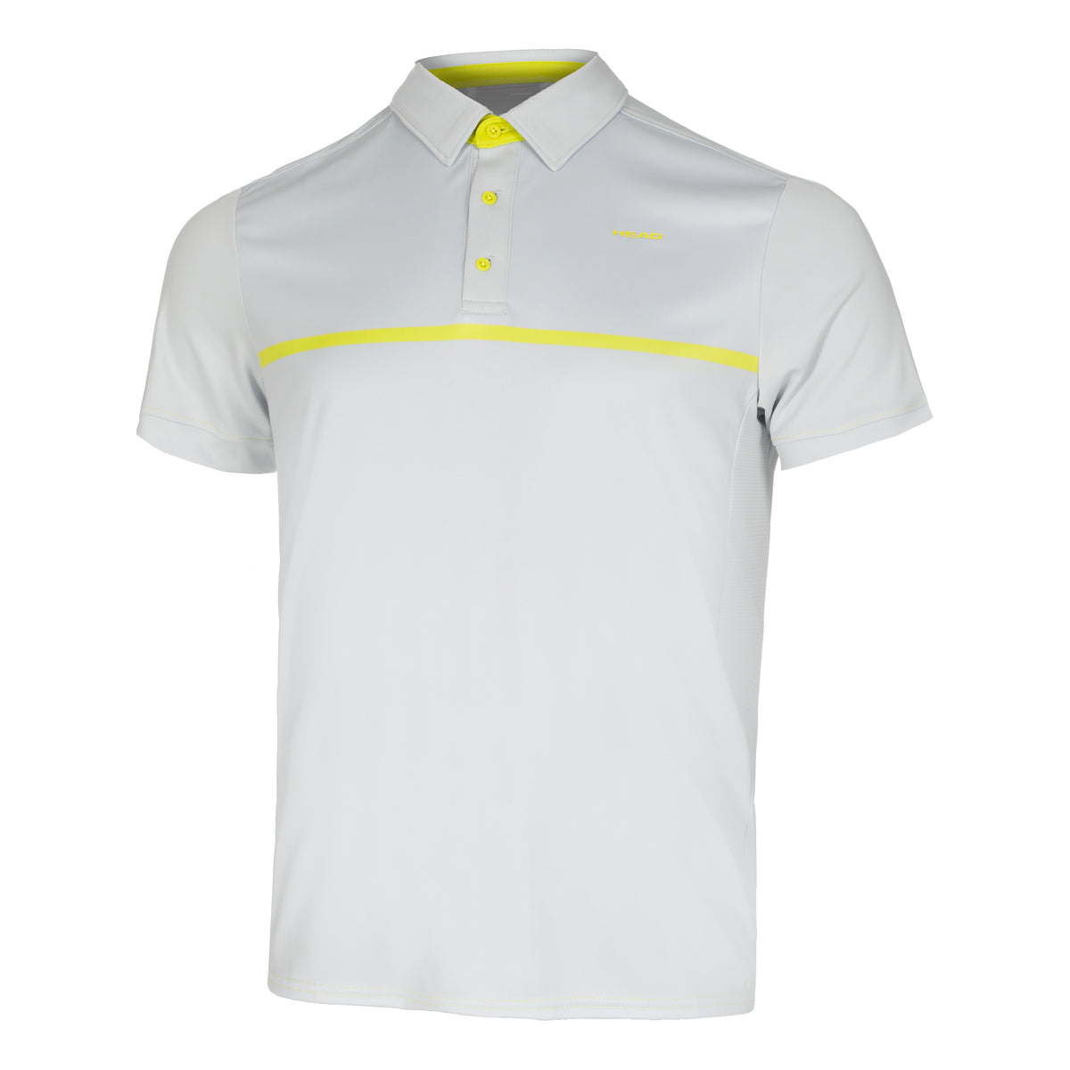 HEAD Extreme Polo Hombres - blanco, amarillo