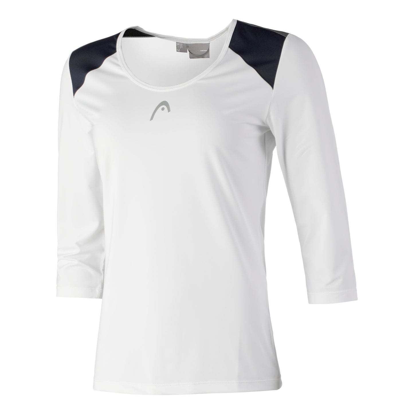 HEAD Club Camiseta De Manga Corta Mujeres-Blanco,Azul