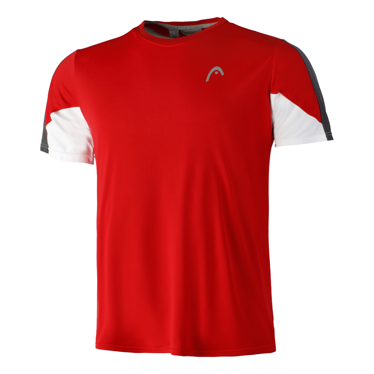 HEAD 22 Tech Camiseta de manga corta Hombres - rojo, blanco