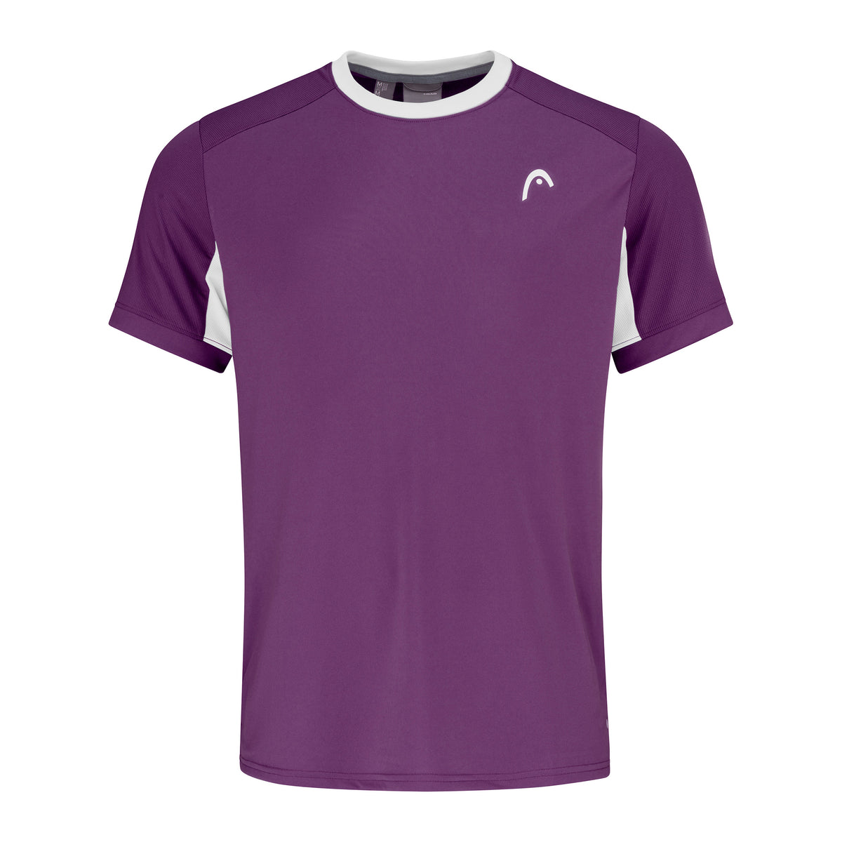 HEAD Slice Camiseta de manga corta Hombres - lila, blanco
