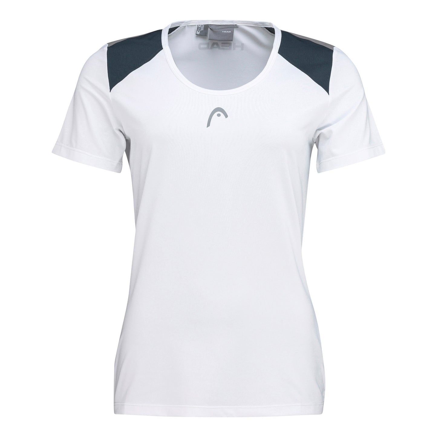 HEAD 22 Tech Camiseta de manga corta Mujeres - blanco, azul oscuro