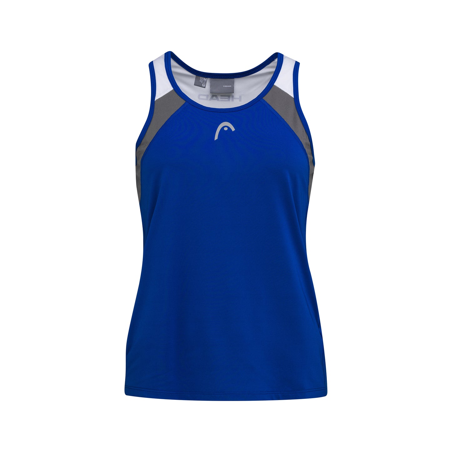 HEAD Club 22 Camiseta de tirantes Chicas - azul, blanco