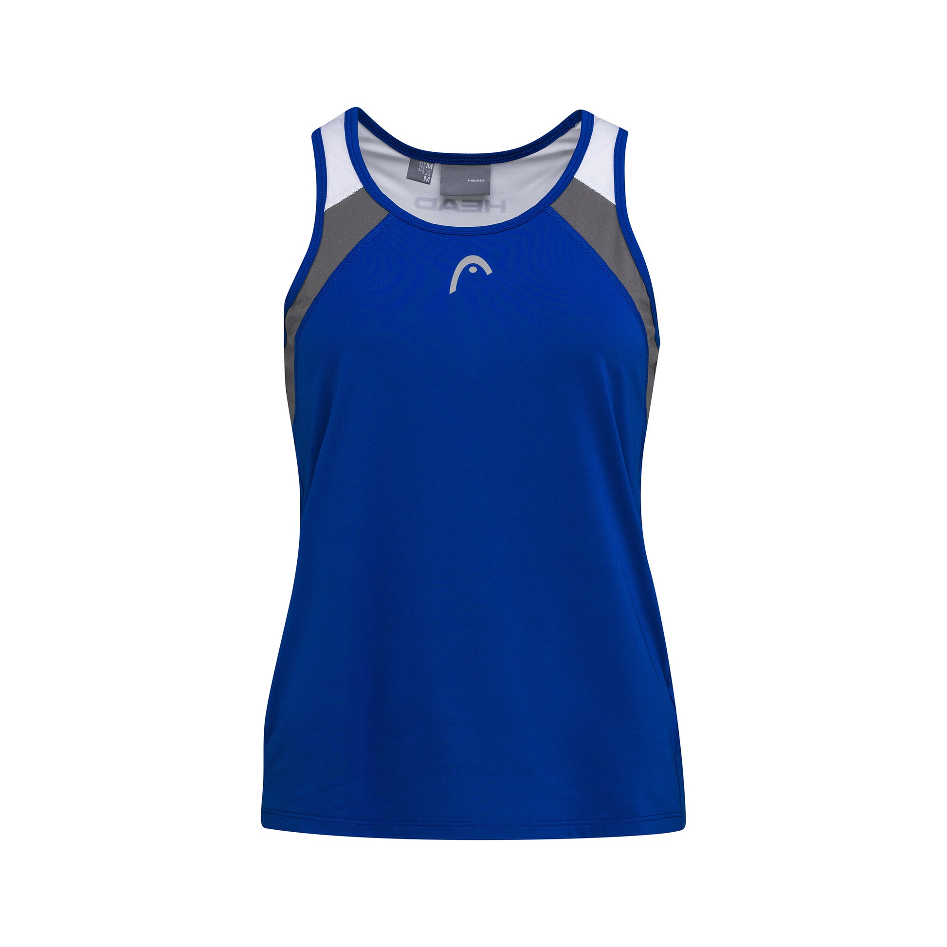 HEAD Club 22 Camiseta de tirantes Chicas - azul, blanco