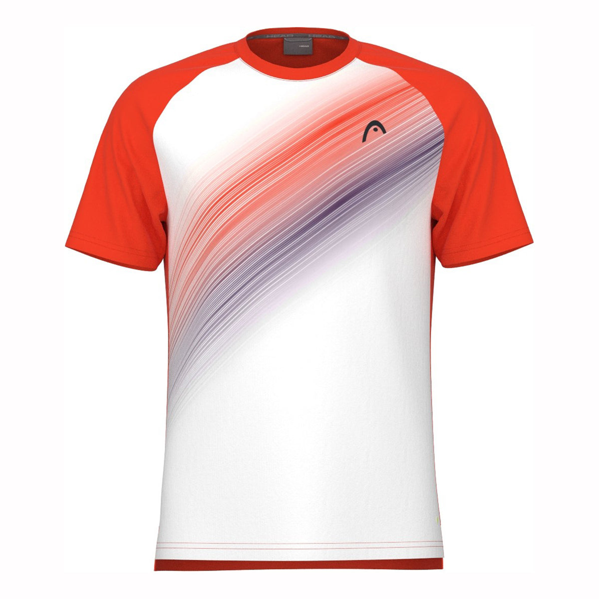HEAD Topspin Camiseta de manga corta Hombres - rojo,