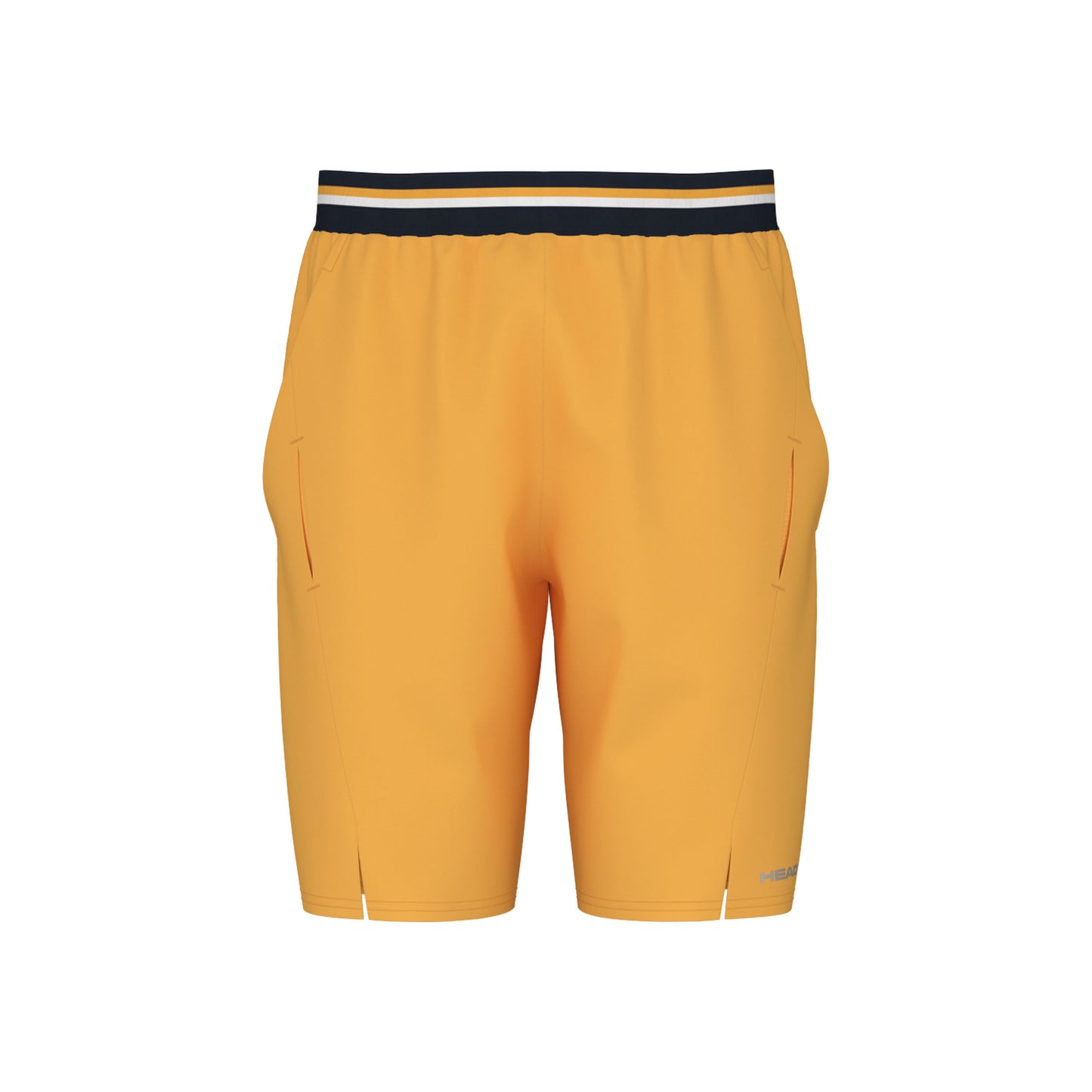 HEAD Performance Shorts Hombres-Amarillo Oro,Azul Oscuro
