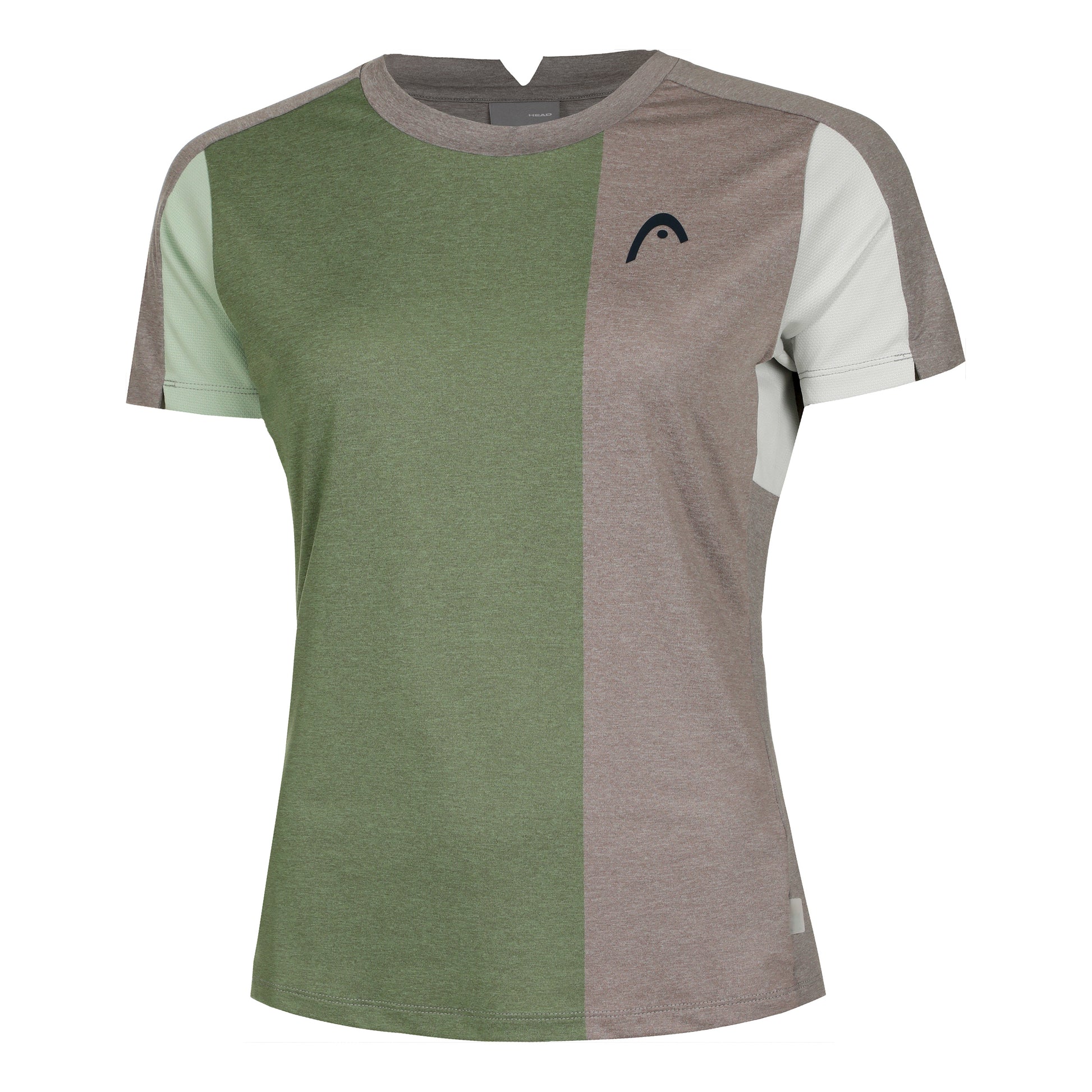 HEAD Play Tech T-Shirt Camiseta De Manga Corta Mujeres-Salvia,Gris