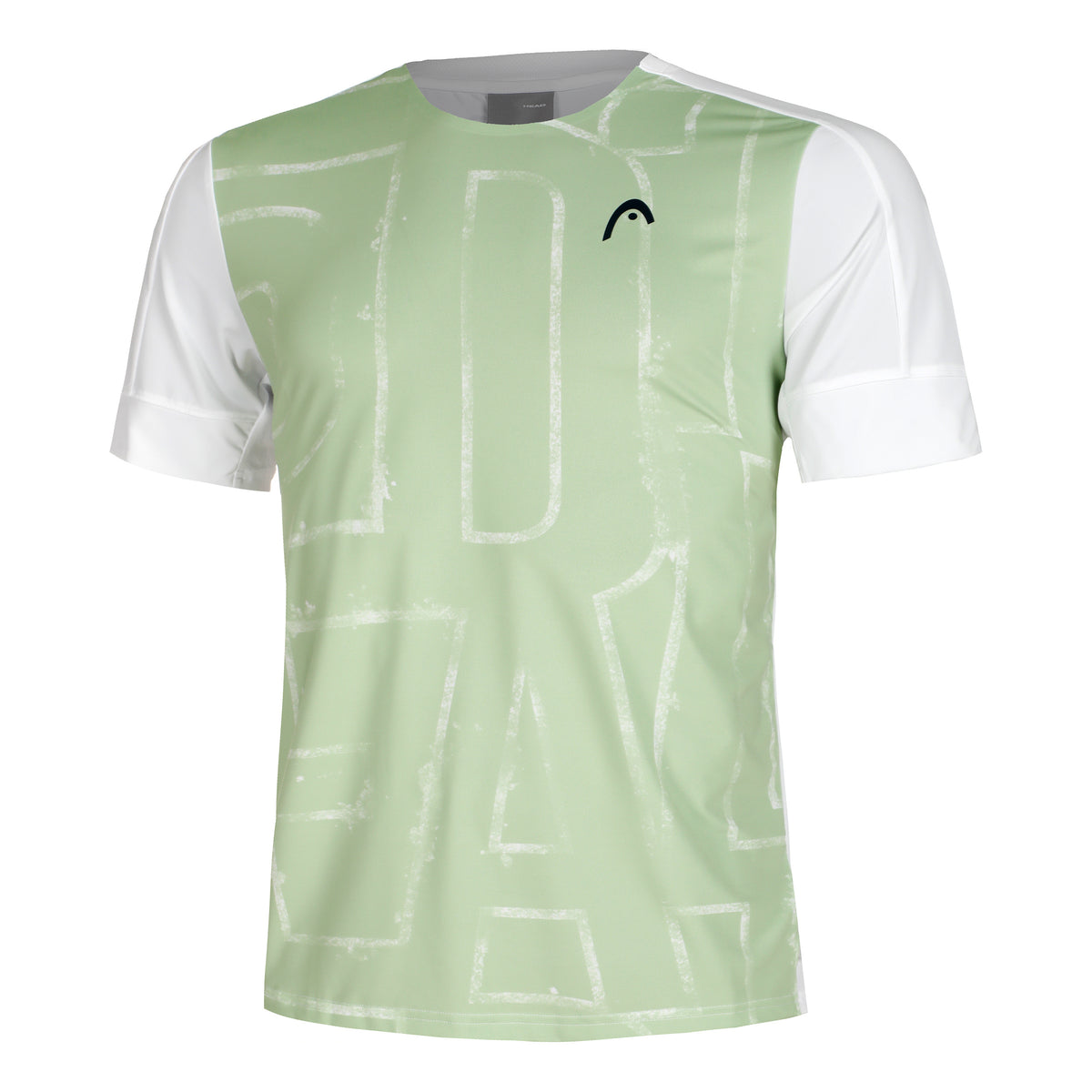 HEAD Play Tech II Camiseta de manga corta Hombres - salvia, blanco