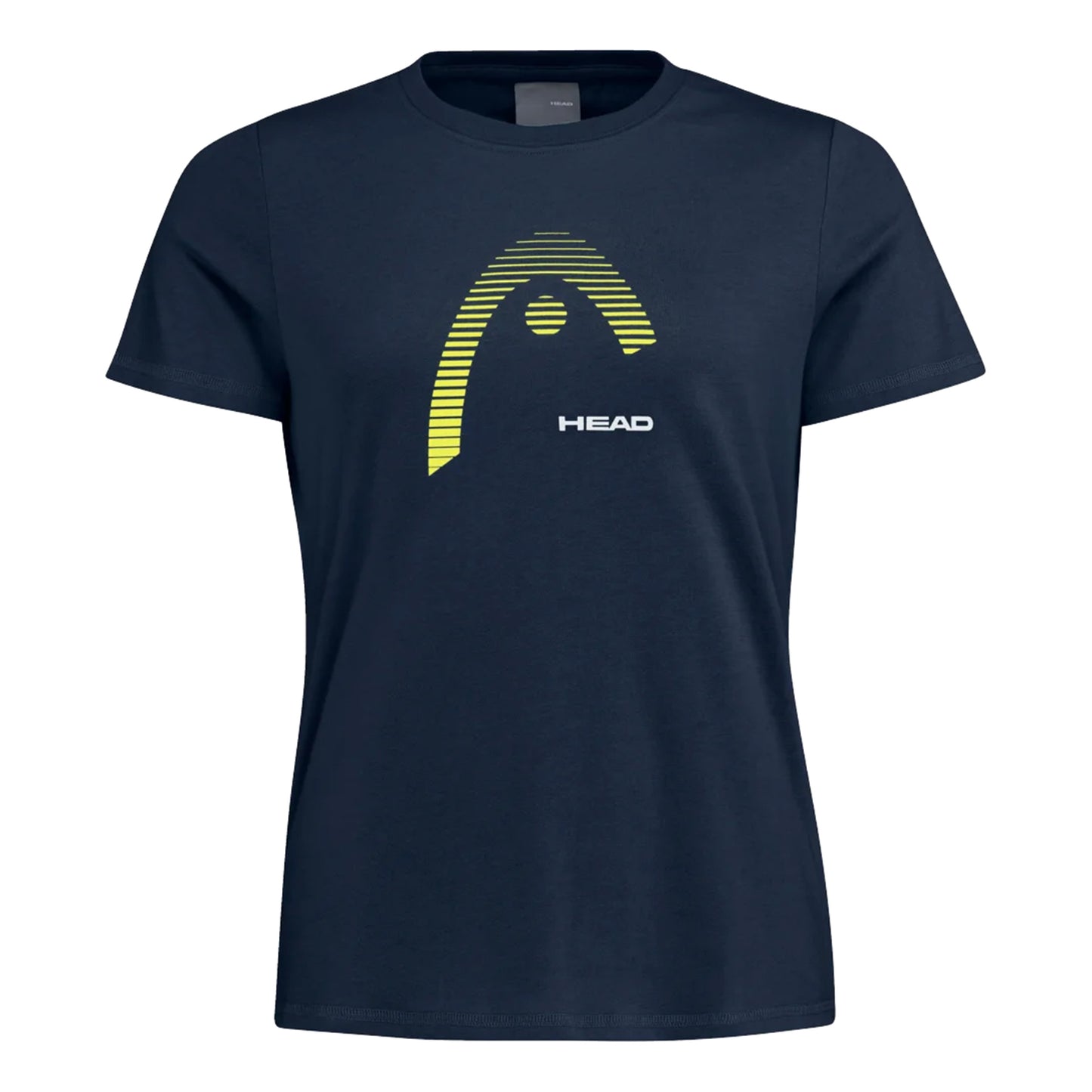HEAD Lara Camiseta de manga corta Mujeres - azul oscuro, amarillo