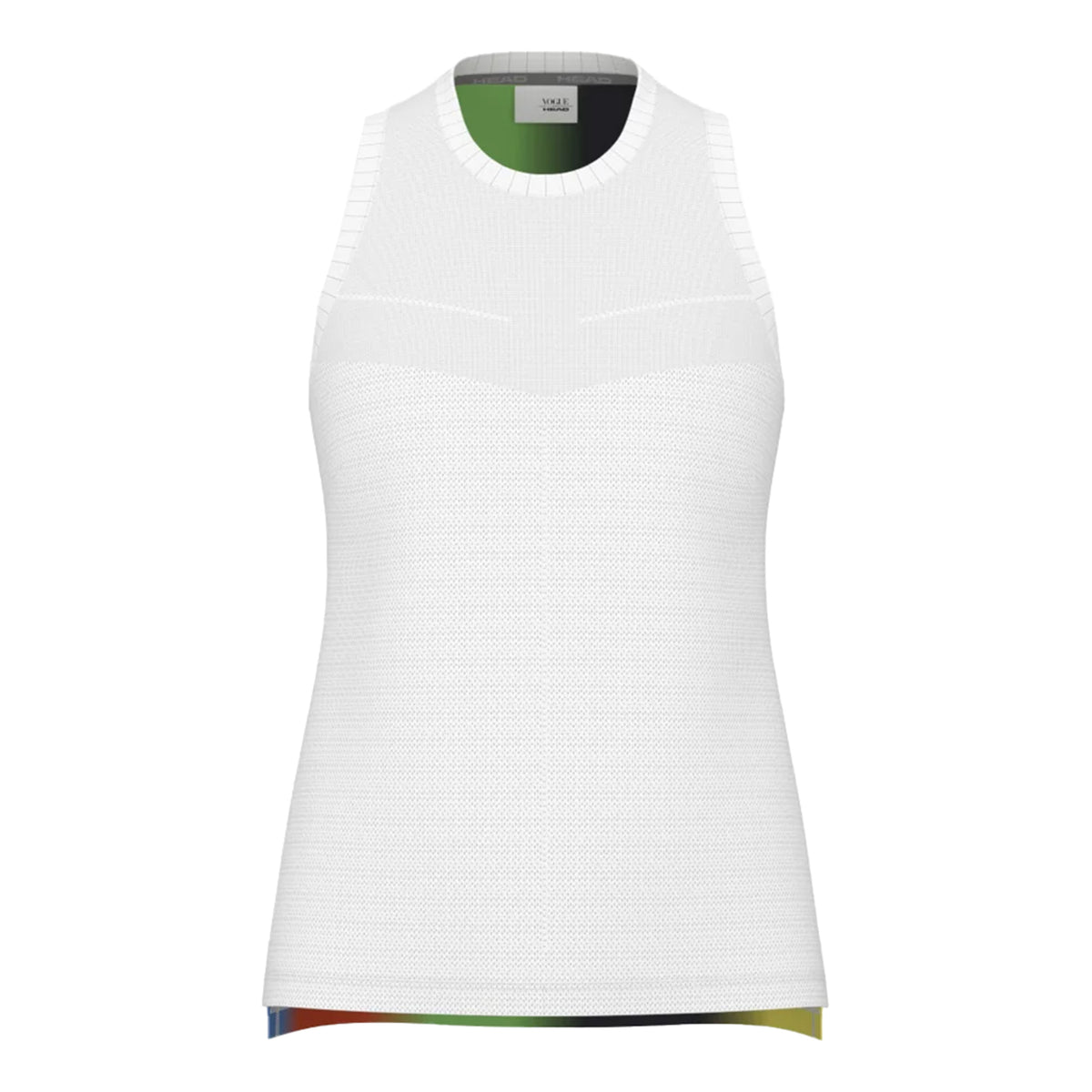 HEAD Vogue Camiseta de tirantes Mujeres - blanco, multicolor