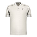 Play Tech Polo Hombres-Gris Claro