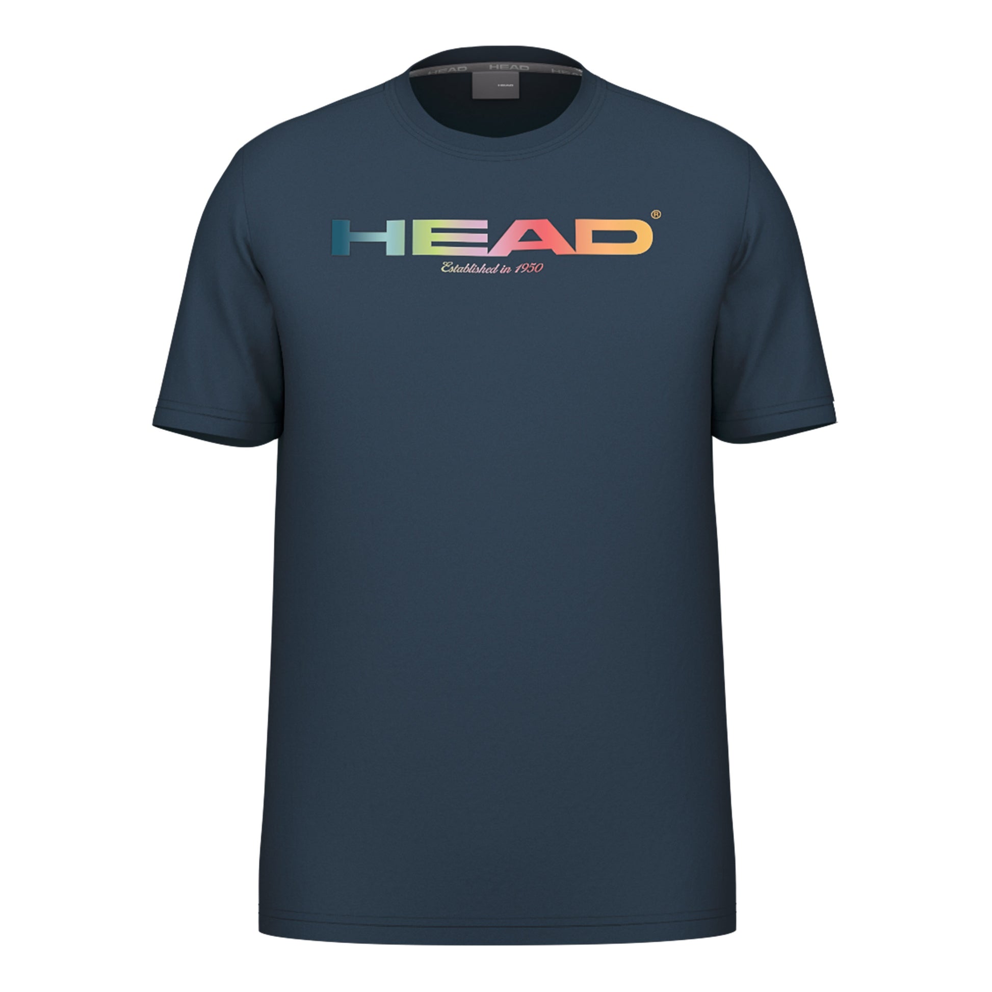 HEAD Vision Rainbow Camiseta de manga corta Hombres - azul oscuro,
