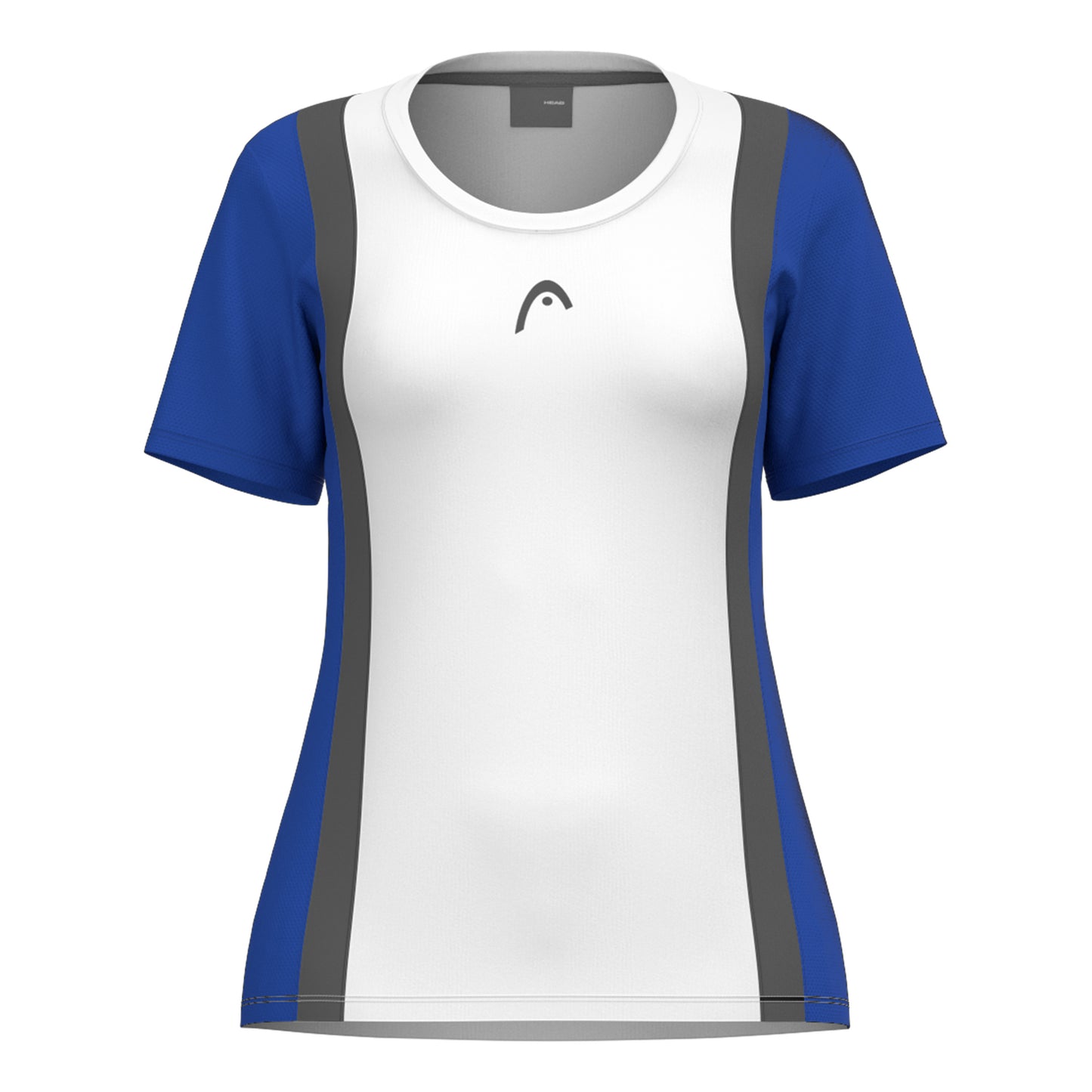 HEAD Club 25 Tech Camiseta De Manga Corta Mujeres-Blanco,Azul