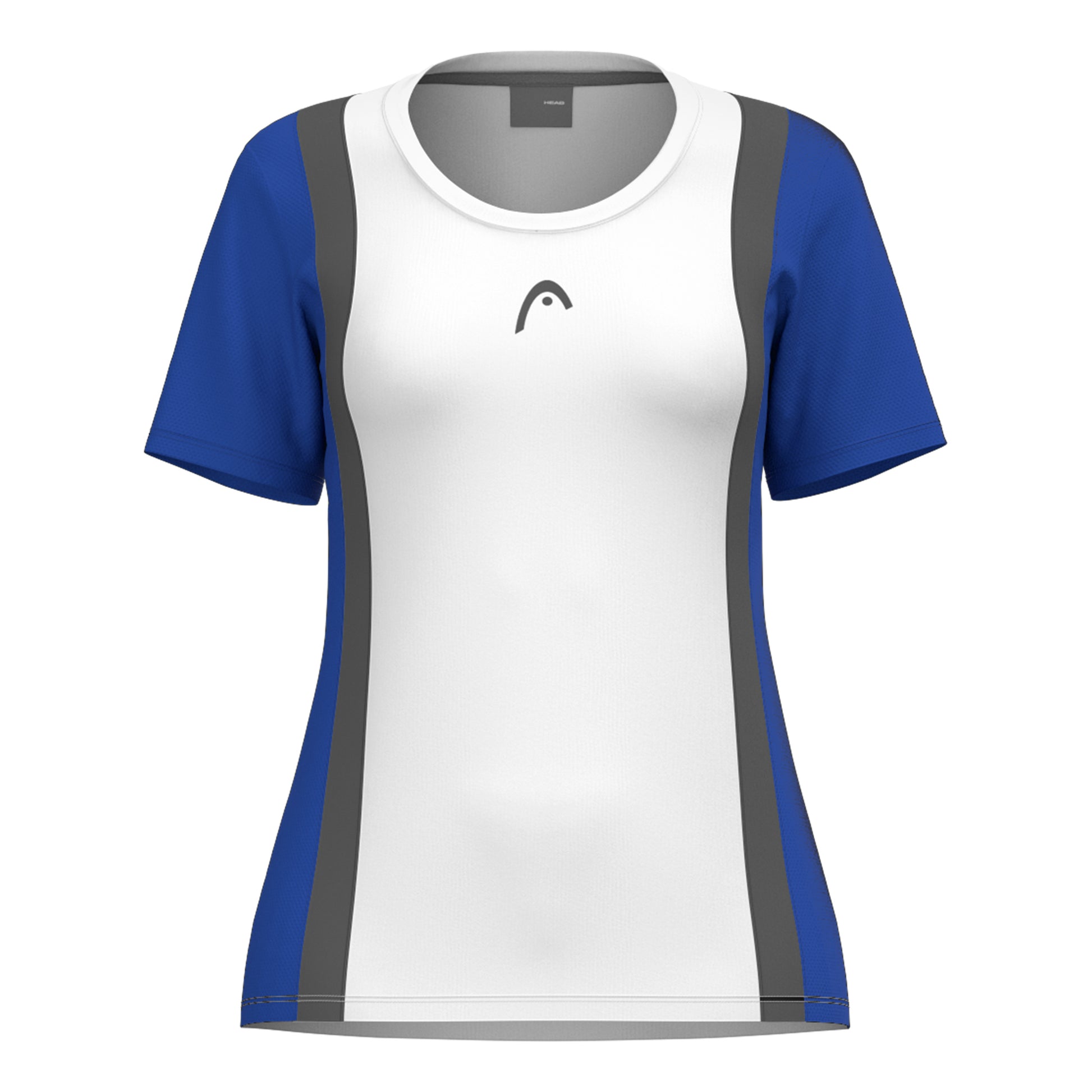 HEAD Club 25 Tech Camiseta De Manga Corta Mujeres-Blanco,Azul