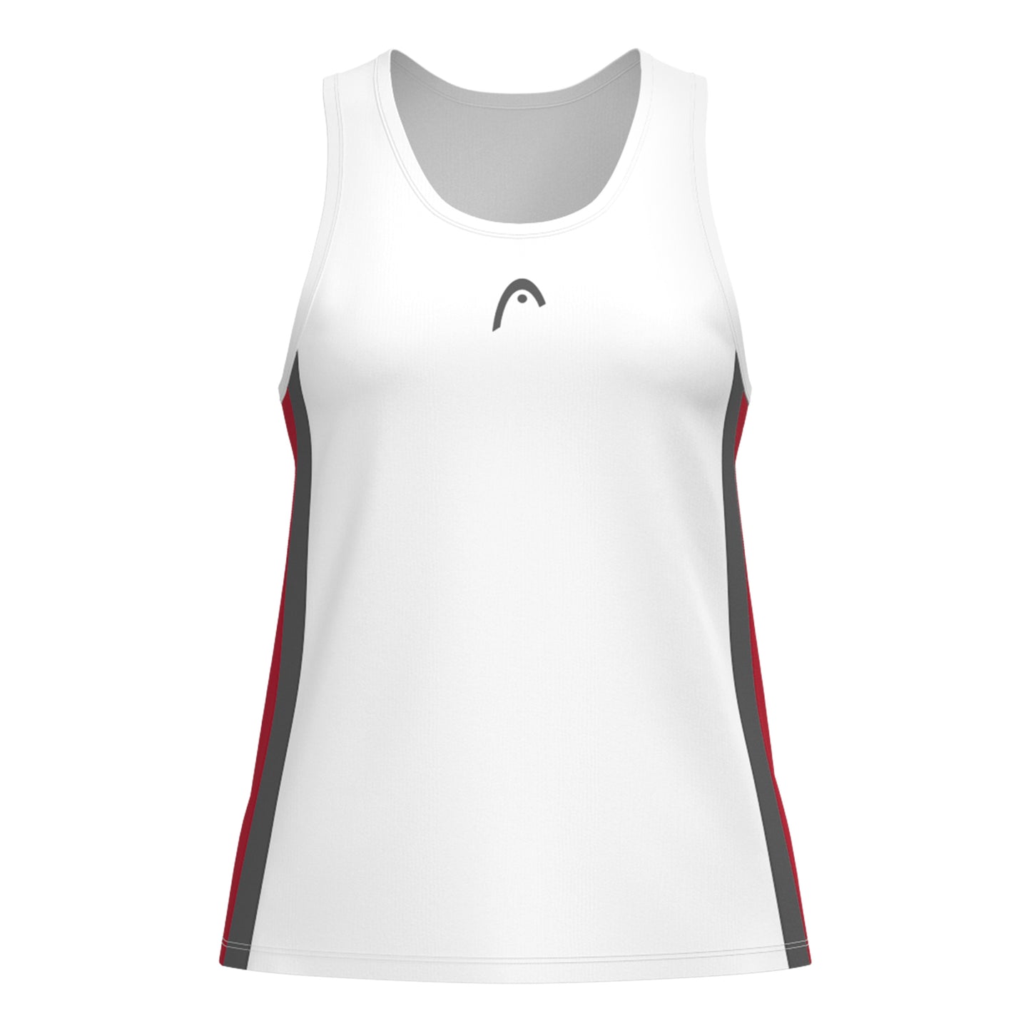 HEAD Club 25 Tech Camiseta De Tirantes Mujeres-Blanco,Rojo