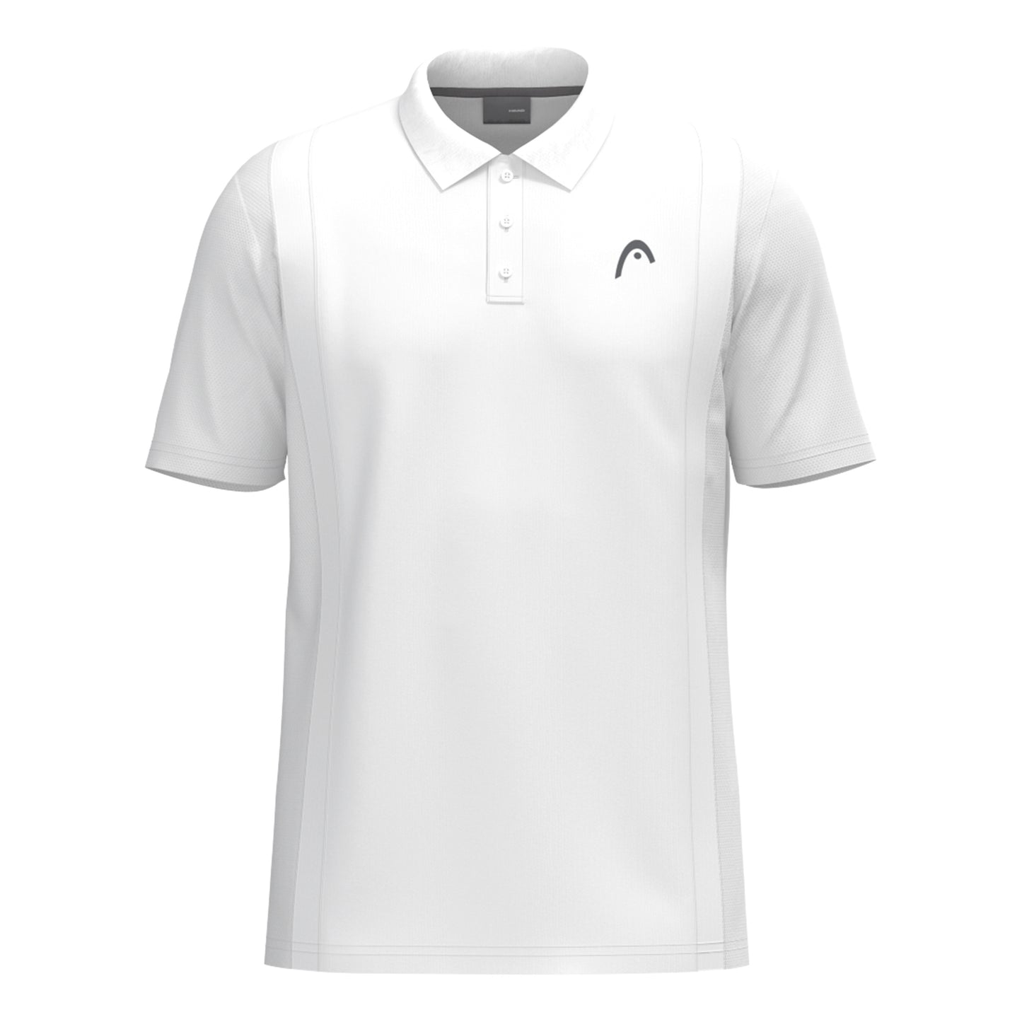 HEAD Club 25 Tech Polo Hombres-Blanco