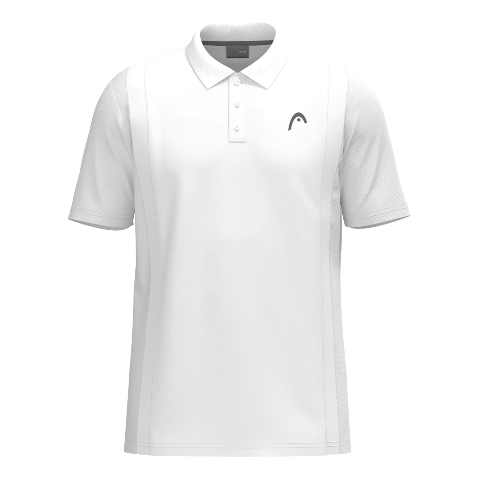 HEAD Club 25 Tech Polo Hombres-Blanco