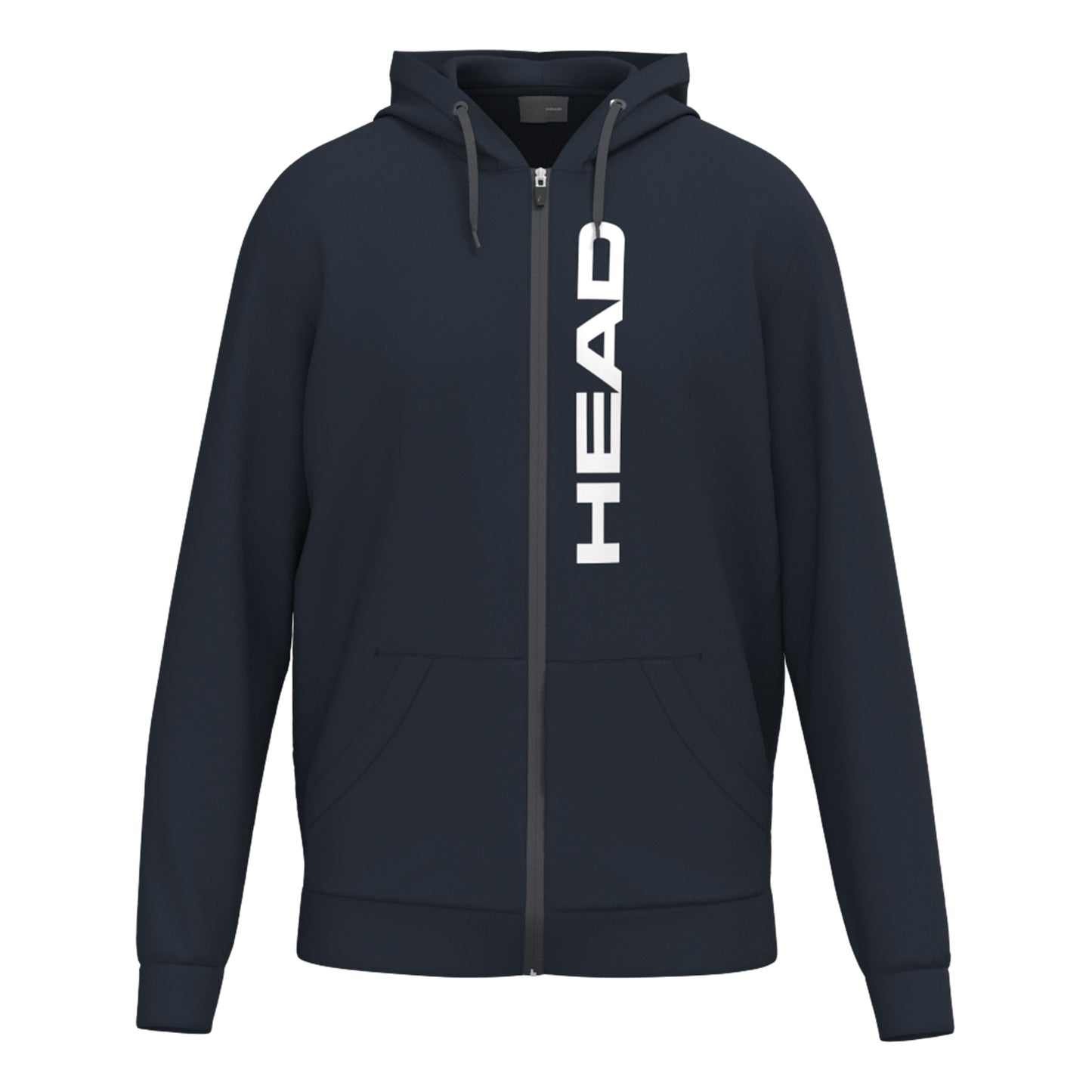 HEAD Club Original Full Zip Sudadera Con Cremallera Hombres-Azul Oscuro