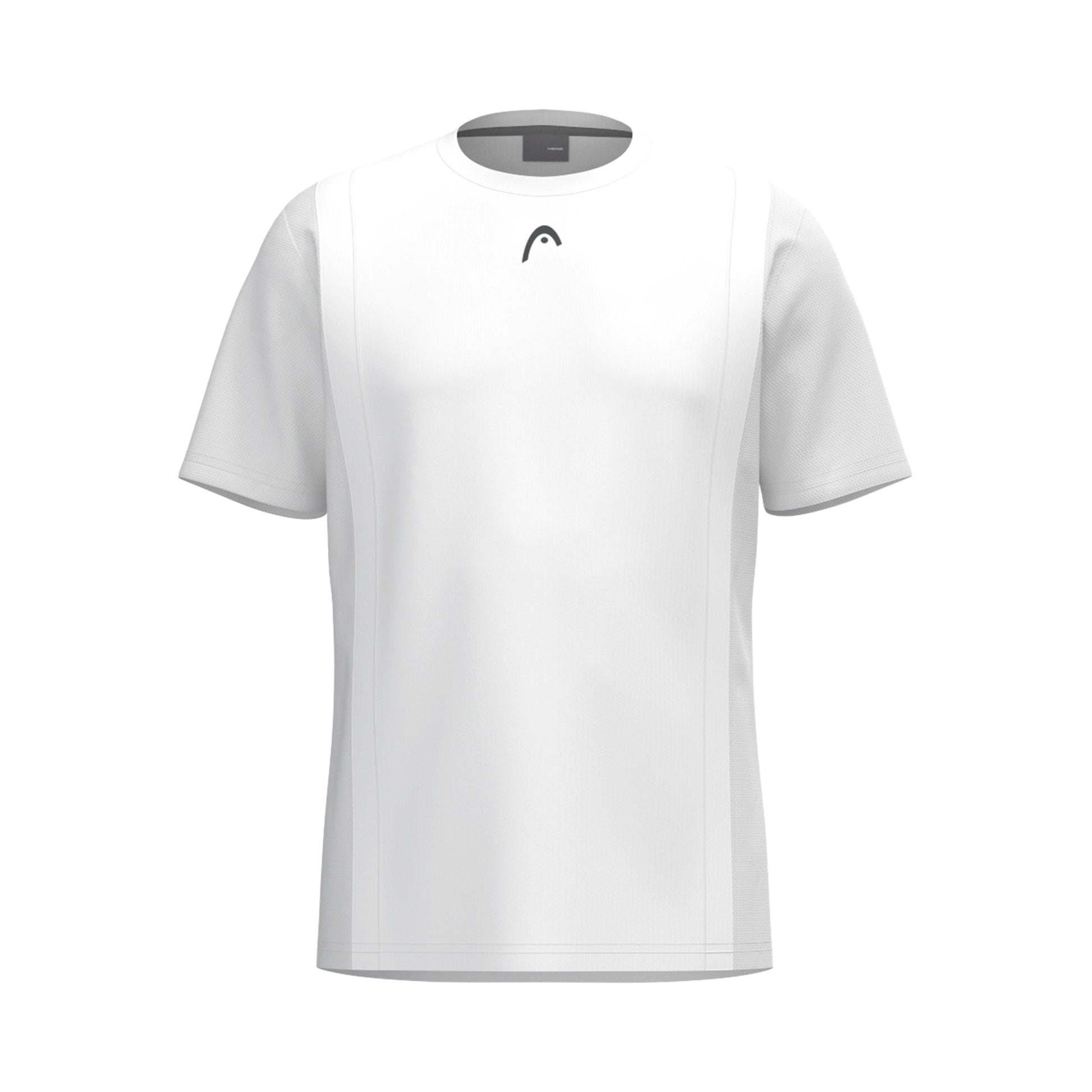 HEAD Club 25 Tech Camiseta De Manga Corta Chicos-Blanco