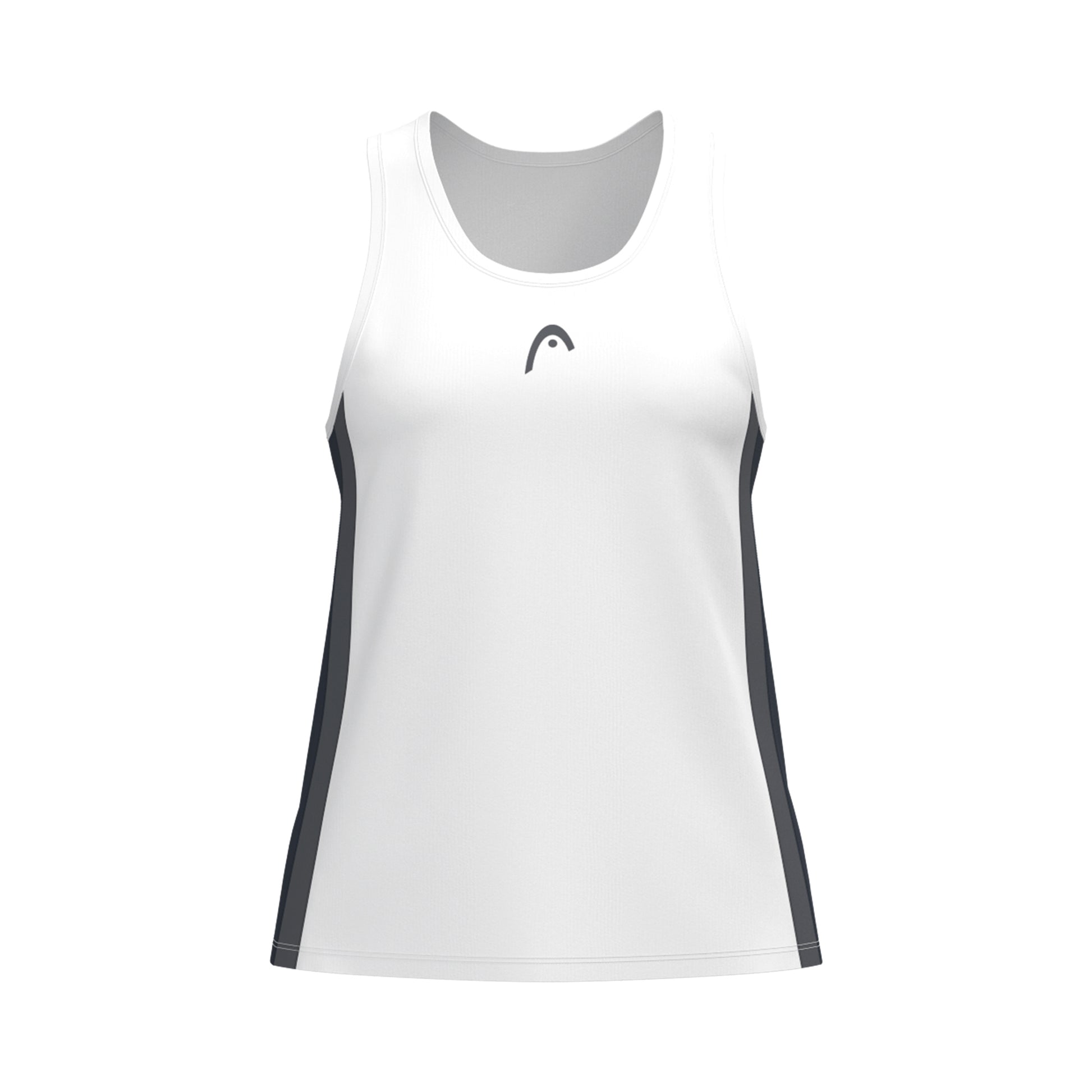 HEAD Camiseta De Tirantes Chicas-Azul Oscuro,Blanco