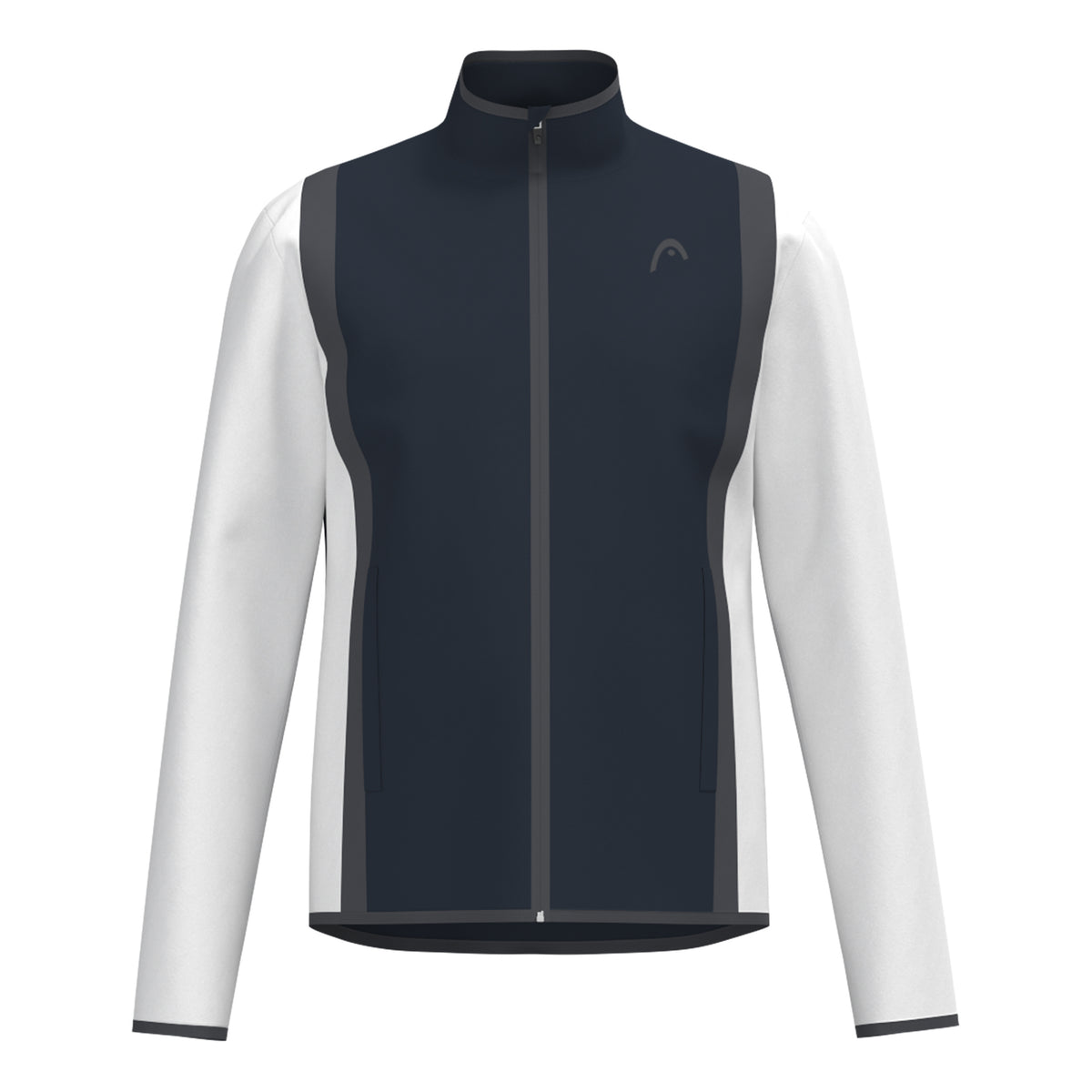 HEAD Club 25 Chaqueta de entrenamiento Hombres - azul oscuro, blanco