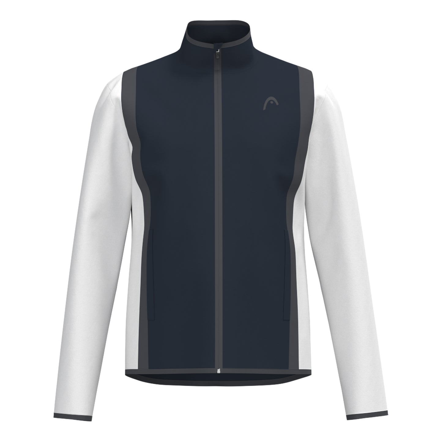 HEAD Club 25 Chaqueta de entrenamiento Hombres - azul oscuro, blanco