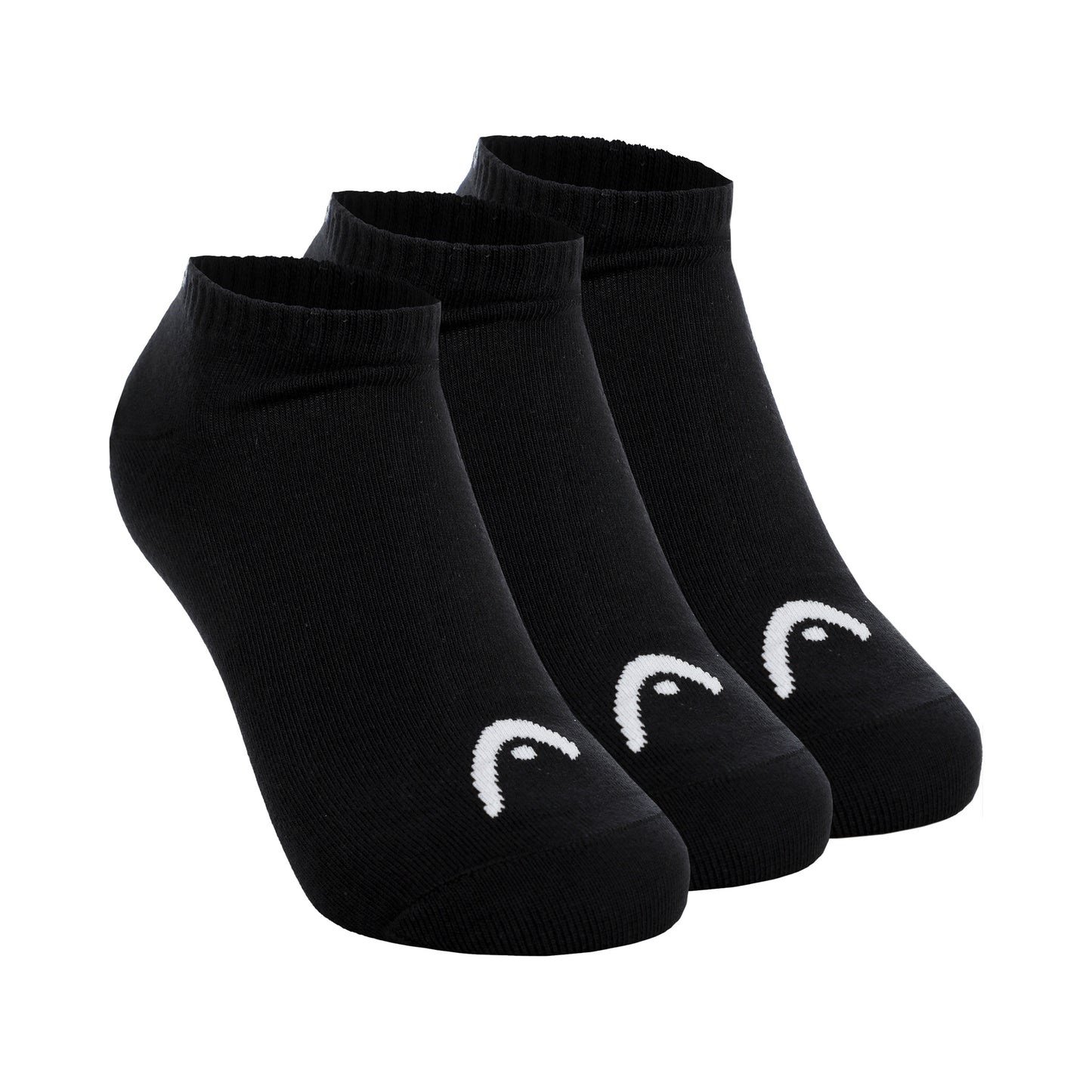 HEAD Sneaker Calcetines de tenis Pack de 3 Unisex - negro,