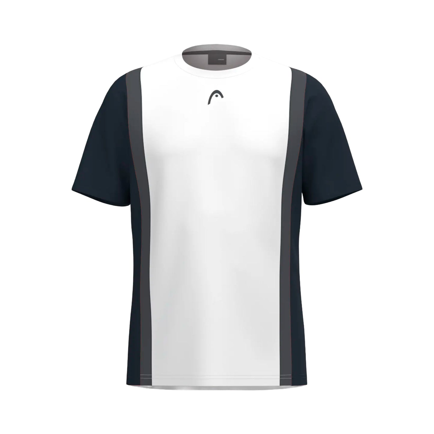 HEAD Club 25 Tech Camiseta de manga corta Chicos - azul oscuro, blanco