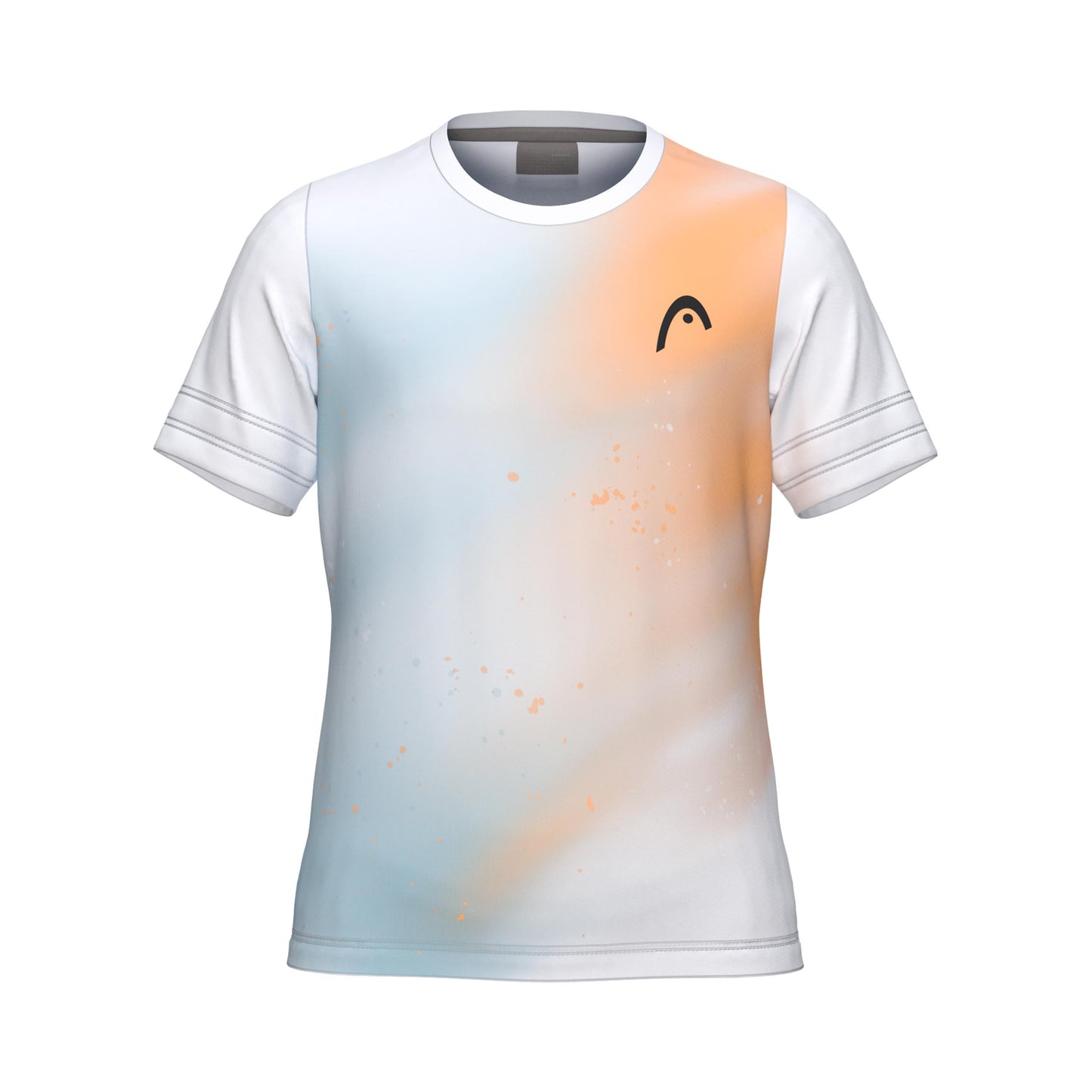 HEAD Tie-Break II Camiseta de manga corta Chicas - albaricoque, blanco