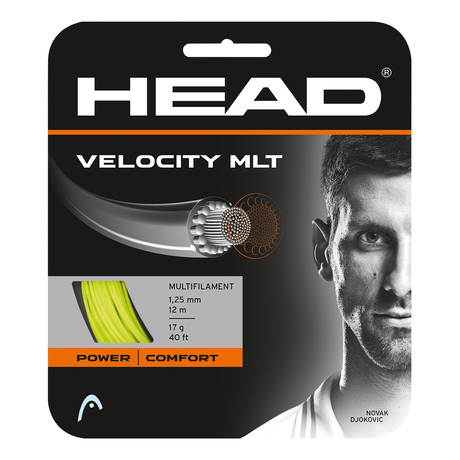 HEAD Velocity MLT Sets Individuales 12m-Amarillo