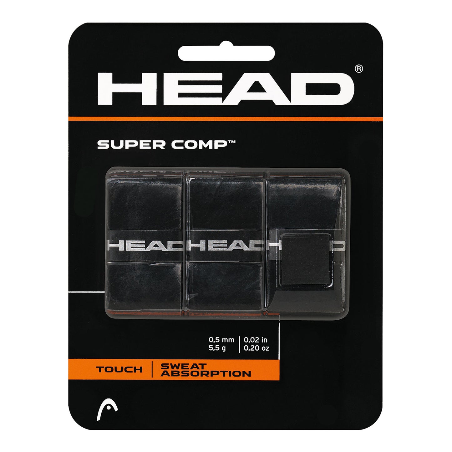 HEAD Super Comp Pack De 3-Negro