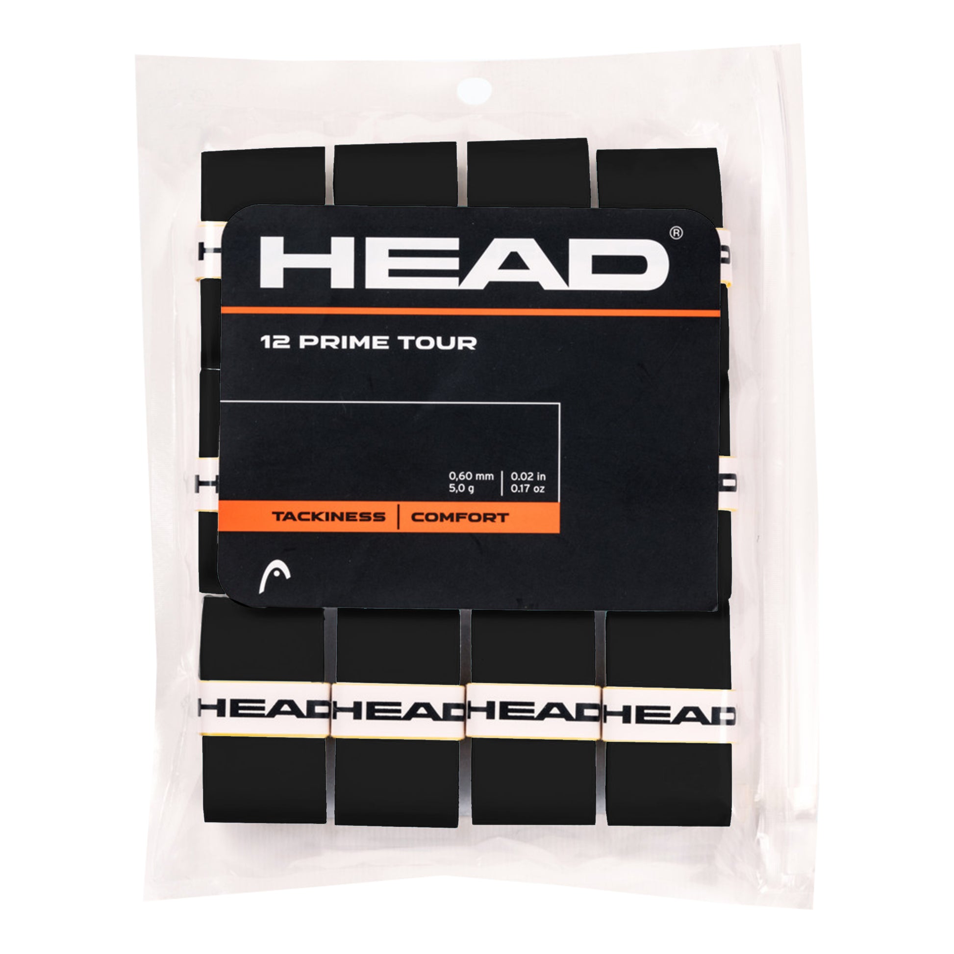 HEAD Prime Tour Pack de 12 - negro