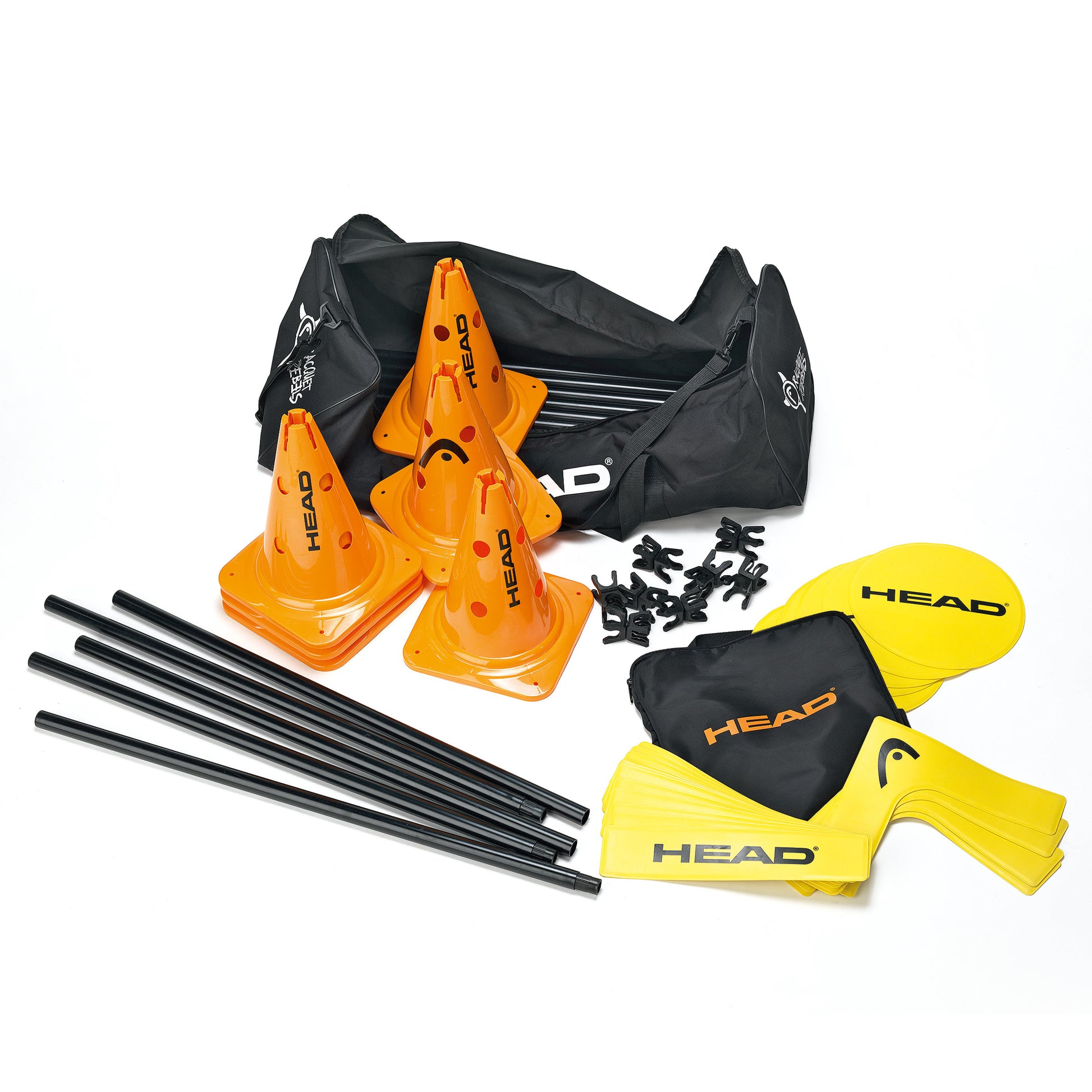 HEAD Coaching Starterpaket Kit De Señalizaciones De Meta-Multicolor