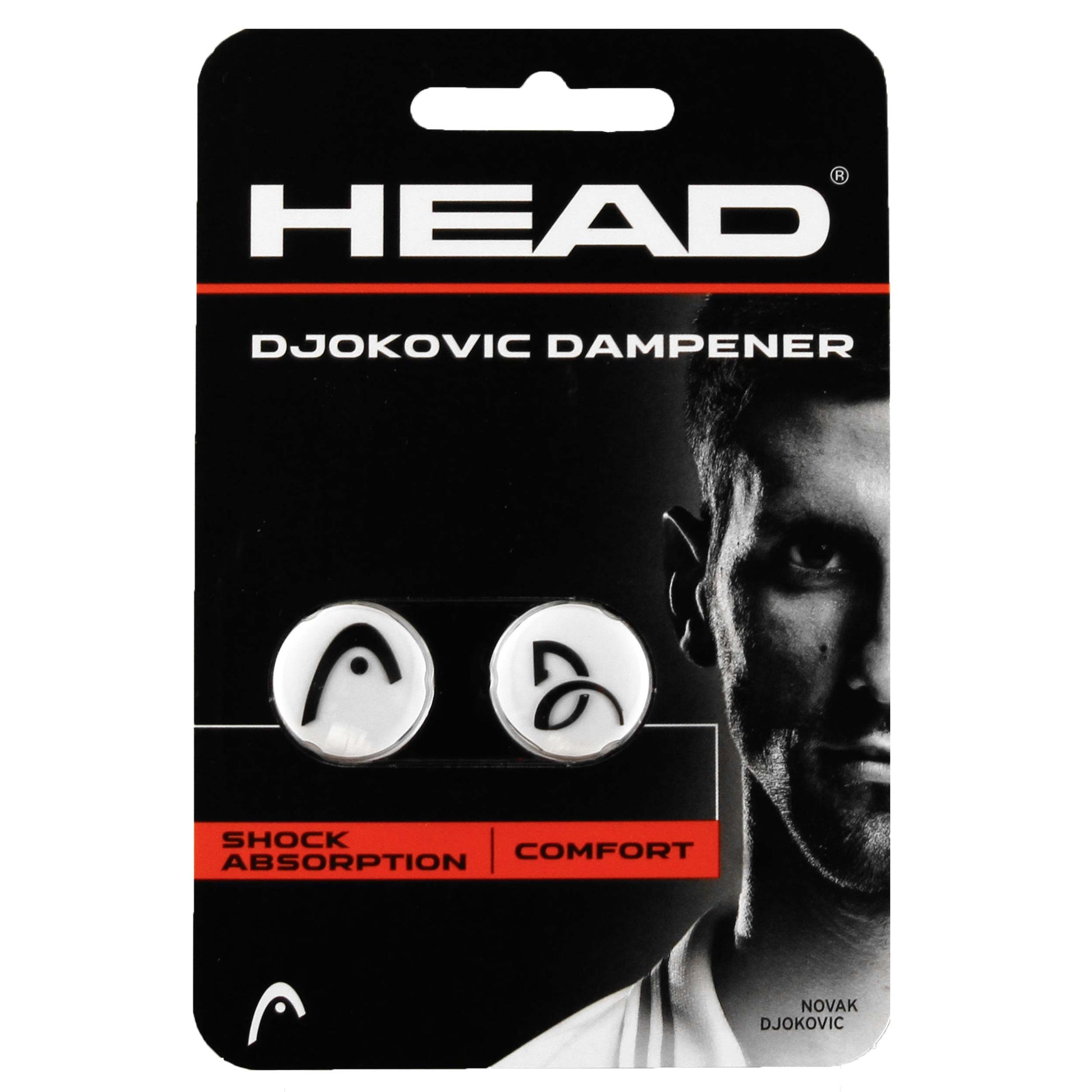 HEAD Antivibradores Pack De 2-Blanco