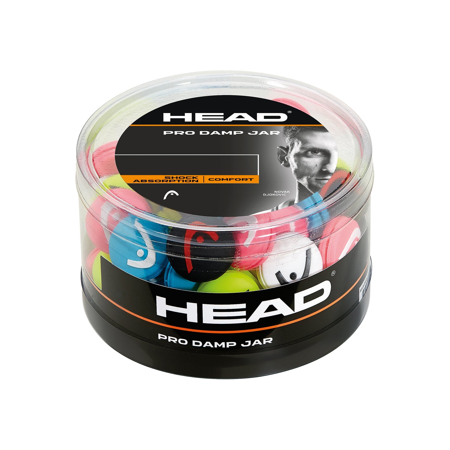 HEAD Pro Damp Mixed Antivibradores Caja De 70-Multicolor