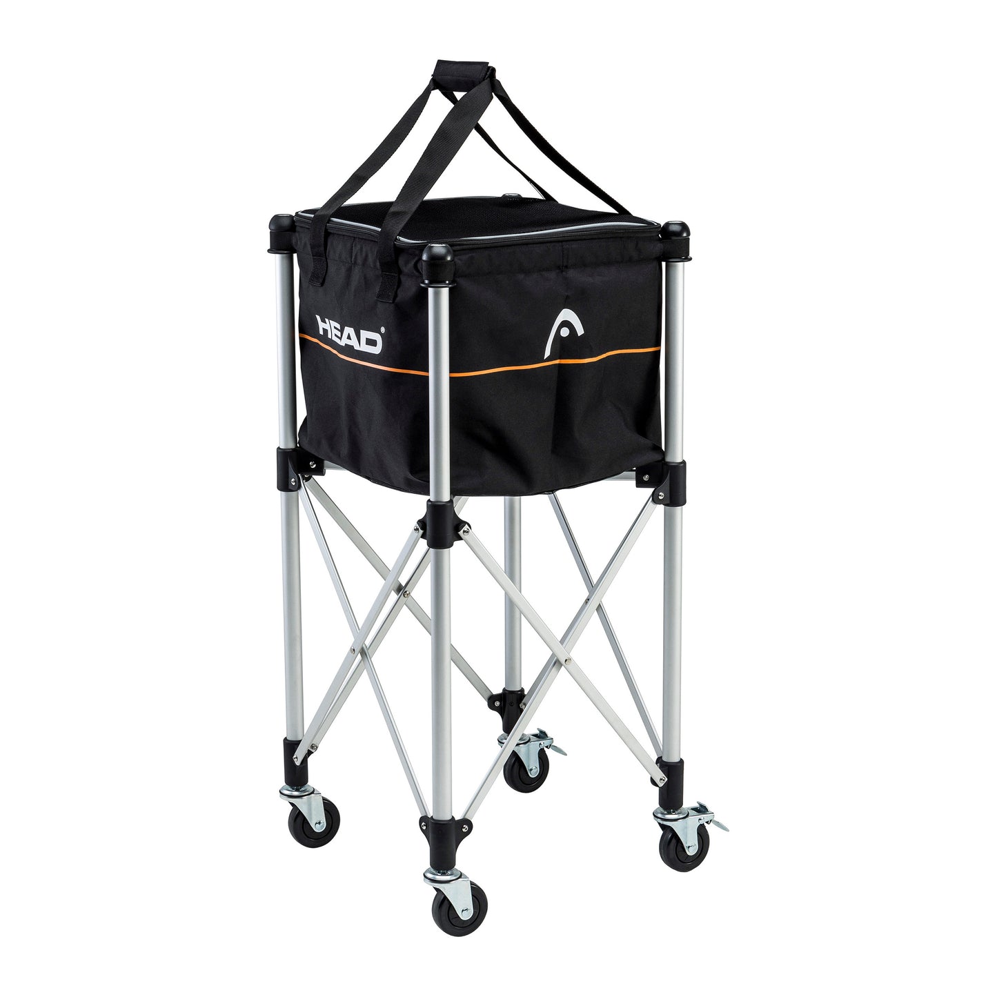 HEAD Carro De Pelotas-Negro,Plateado