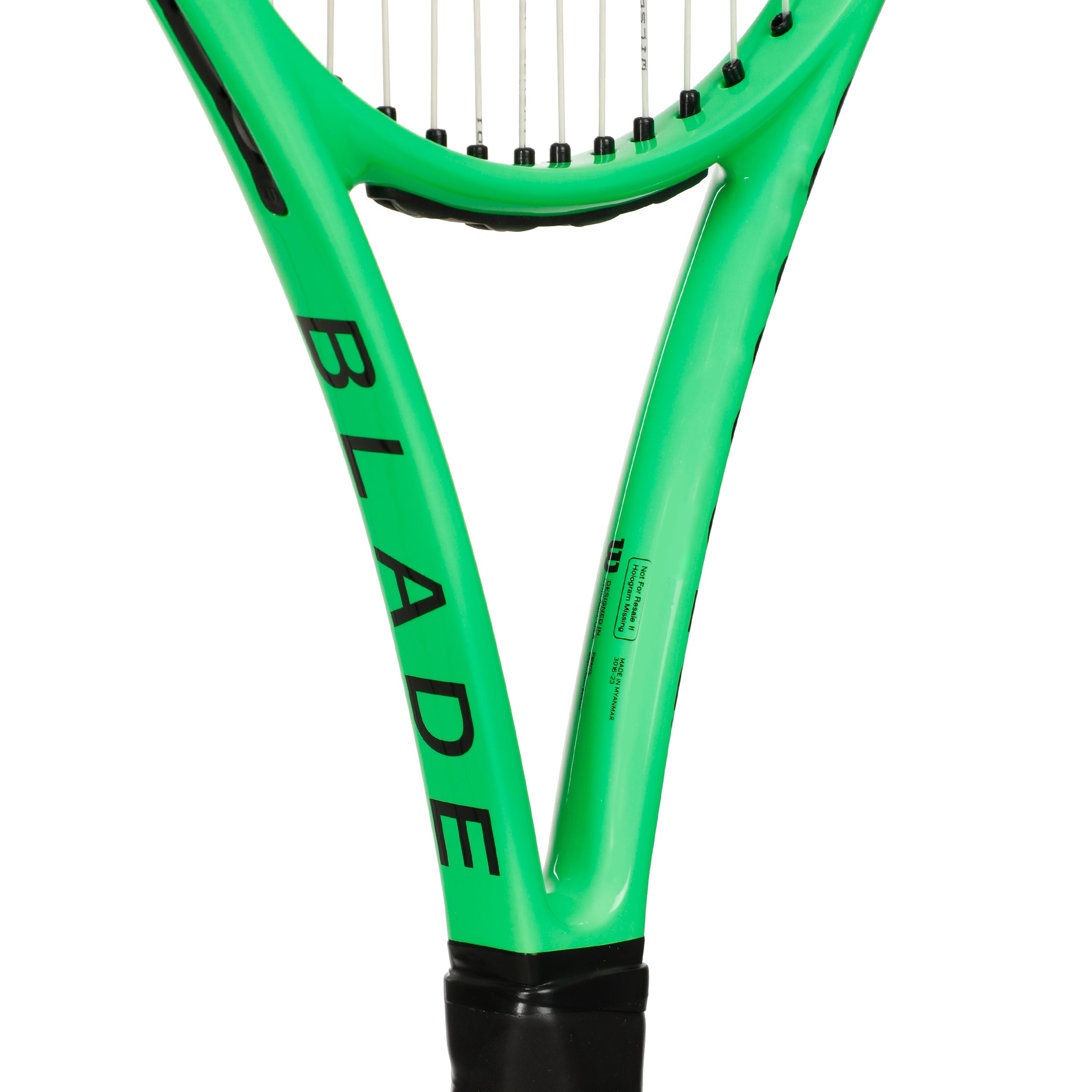 Blade 100L V8 Bright Neon Green Raquetas De Competición | Tennis-Point