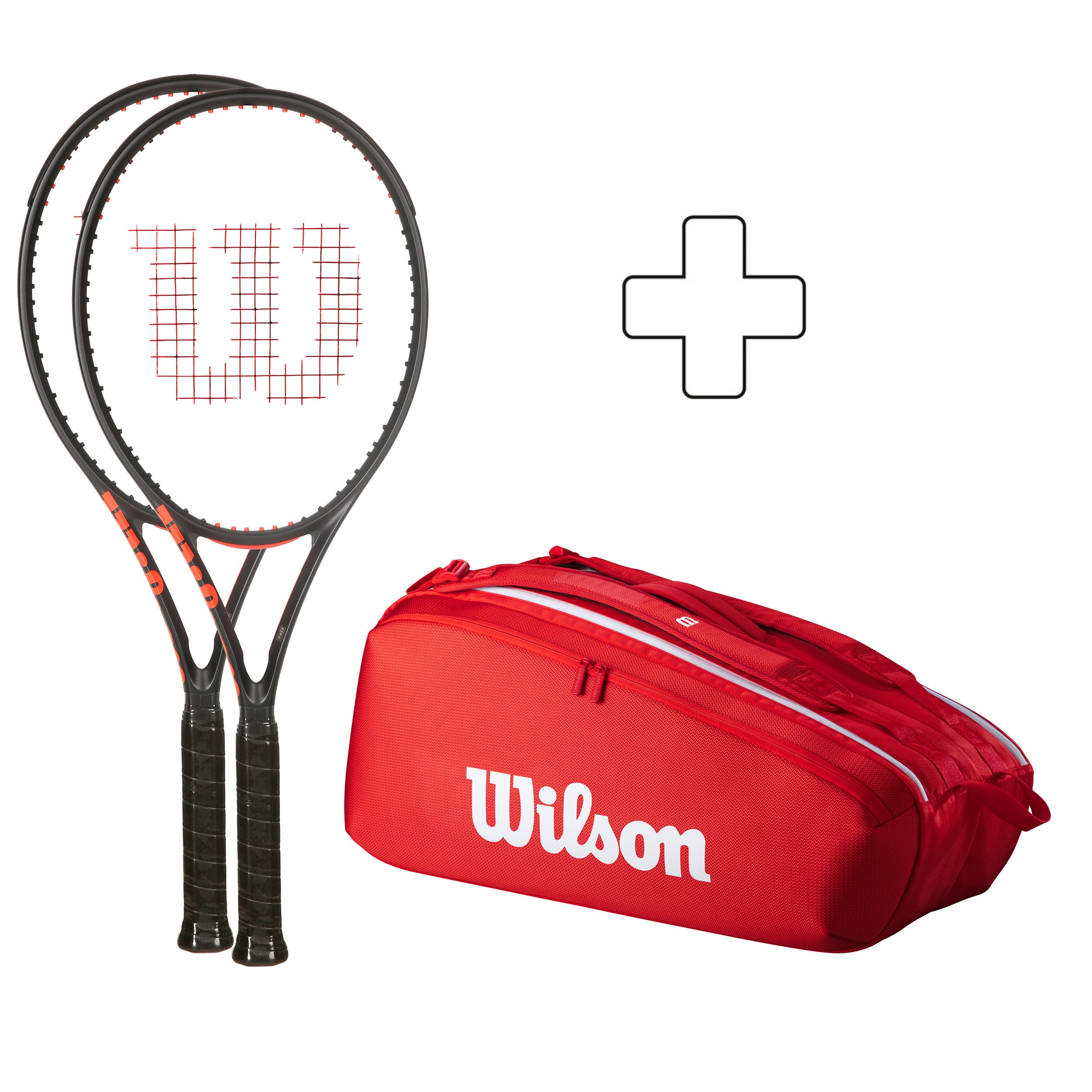 Wilson 2 x Clash 100 V3.0 Más raquetera