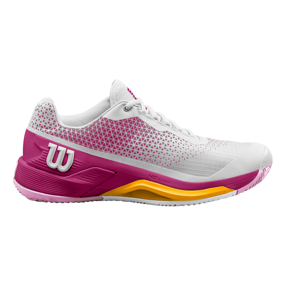 Wilson Pro 4.0 Zapatilla tierra batida Mujeres - rosa, amarillo